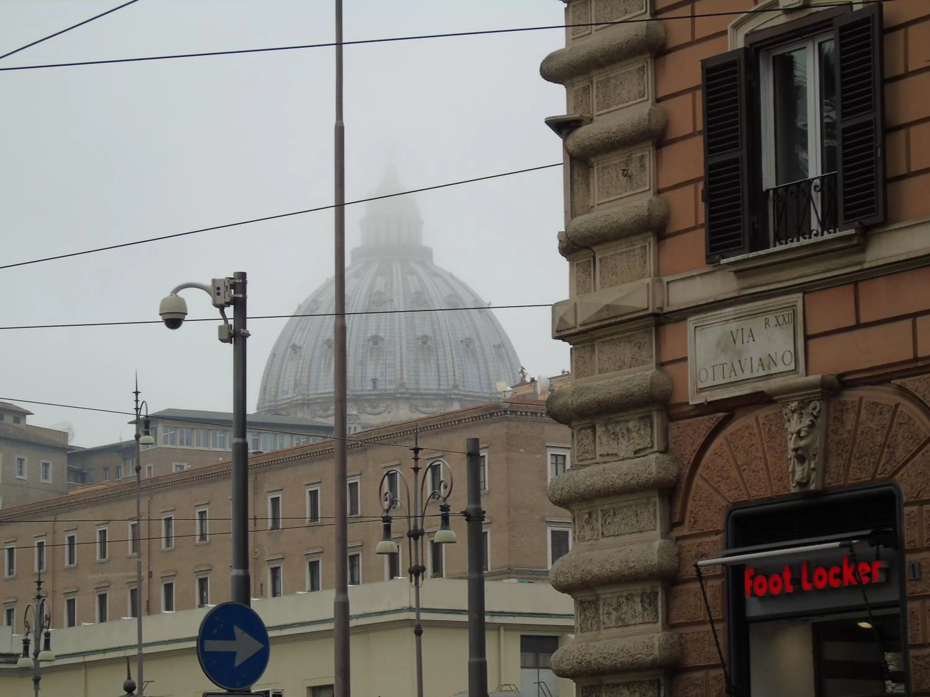 Property building in Room Inn Vatican