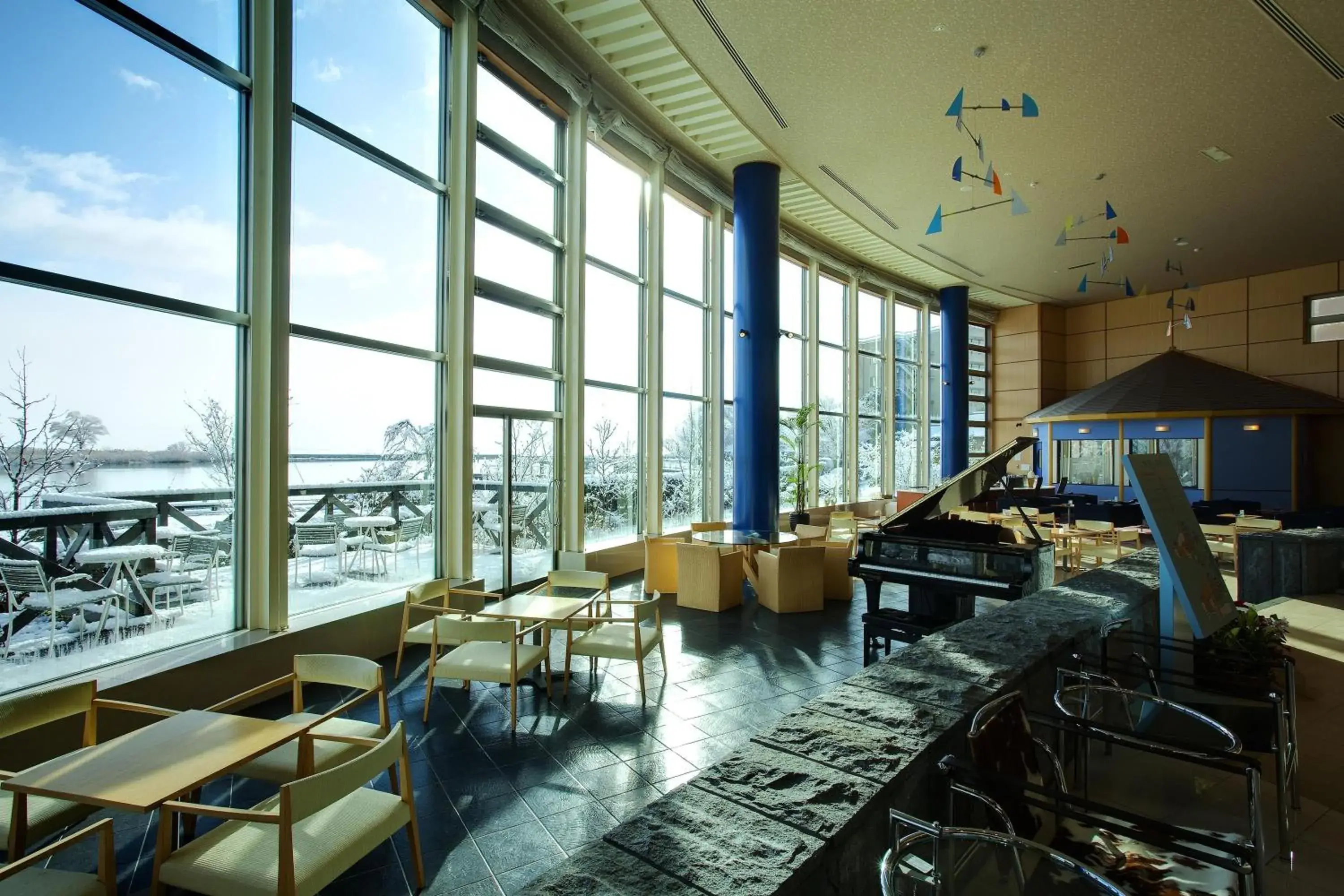 Lobby or reception, Restaurant/Places to Eat in Biwako Ryokusuitei