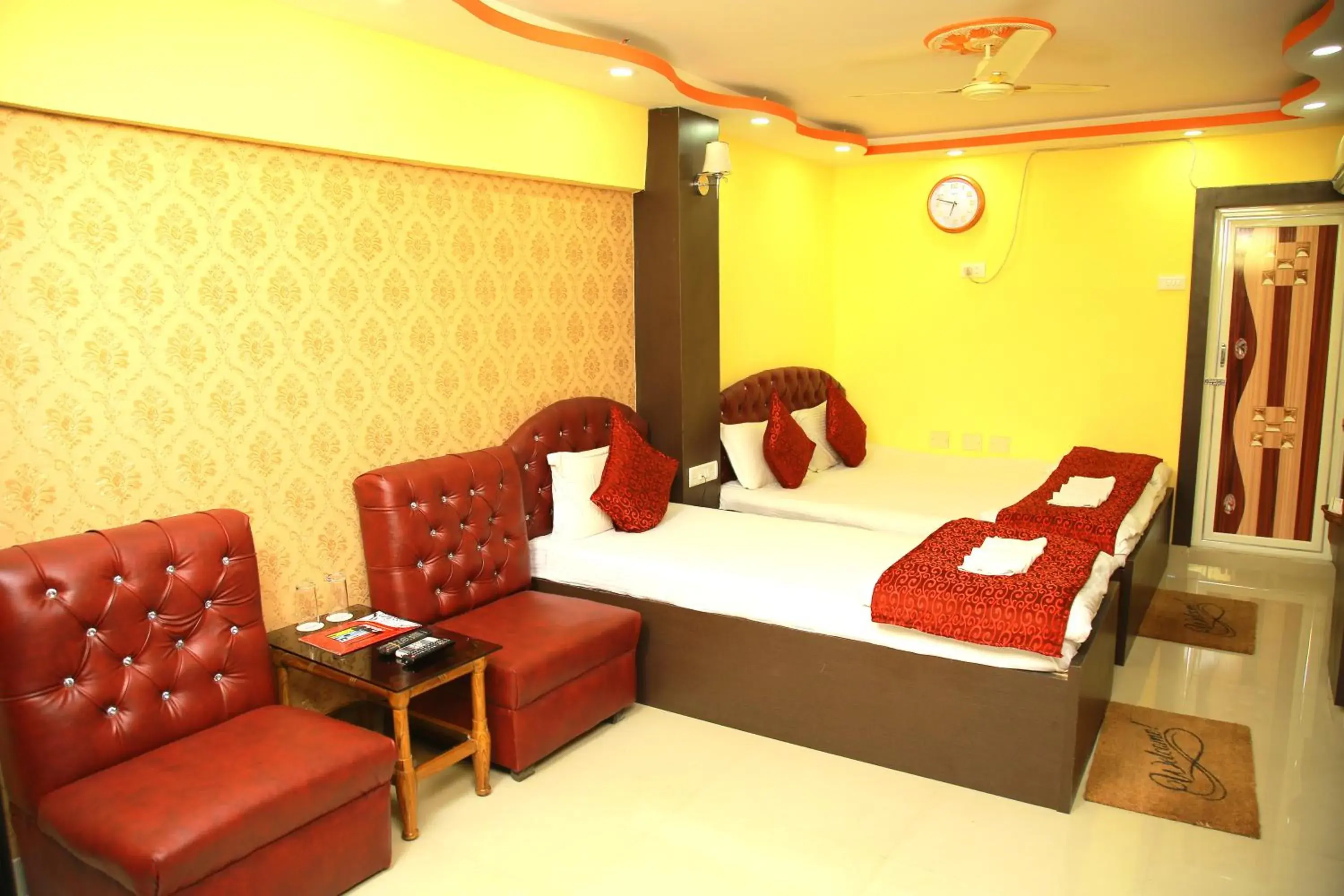 Seating area in Babul Hotel