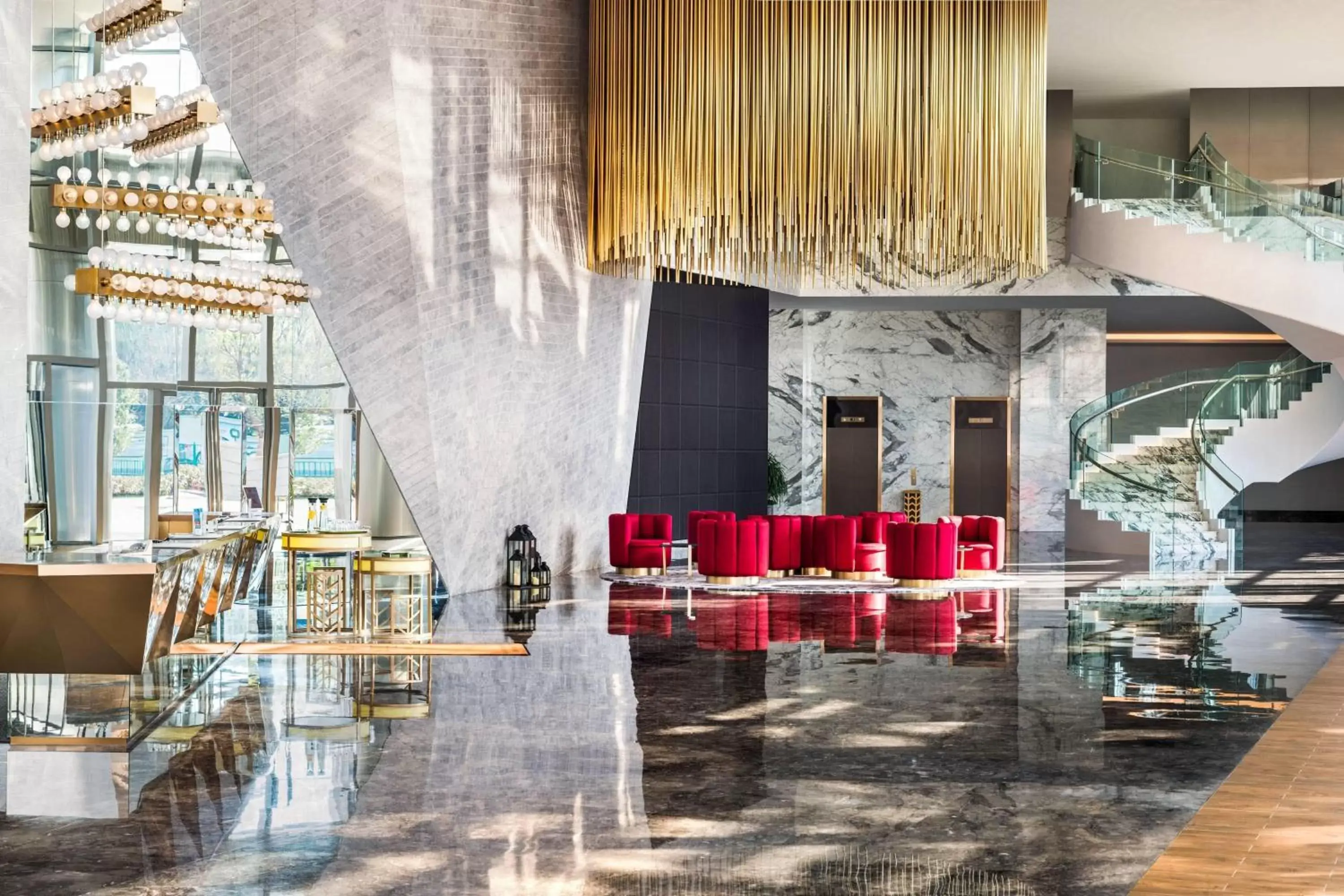 Lobby or reception in Le Meridien Shanghai Hongqiao,Minhang