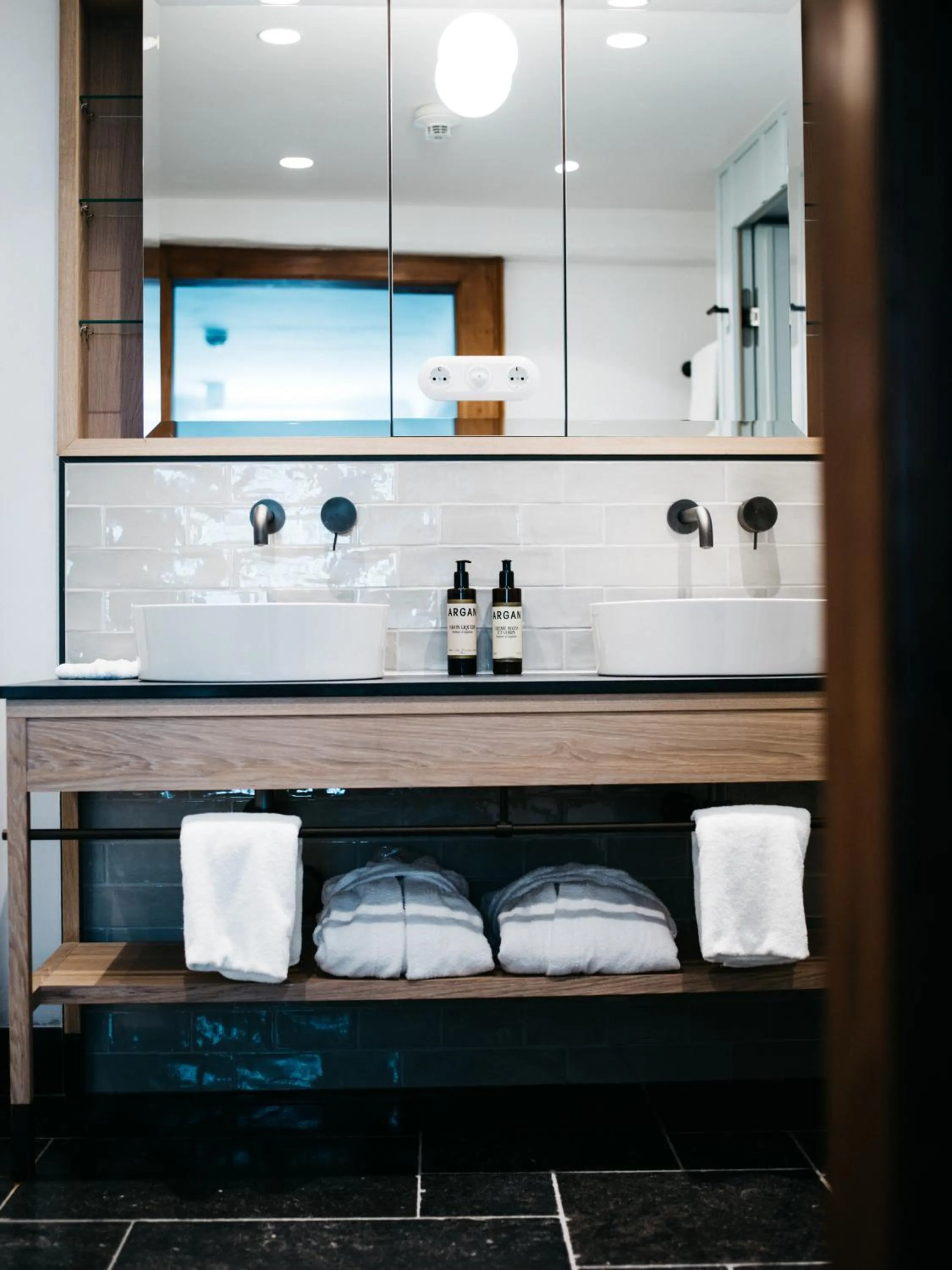 Bathroom in artHotel Blaue Gans