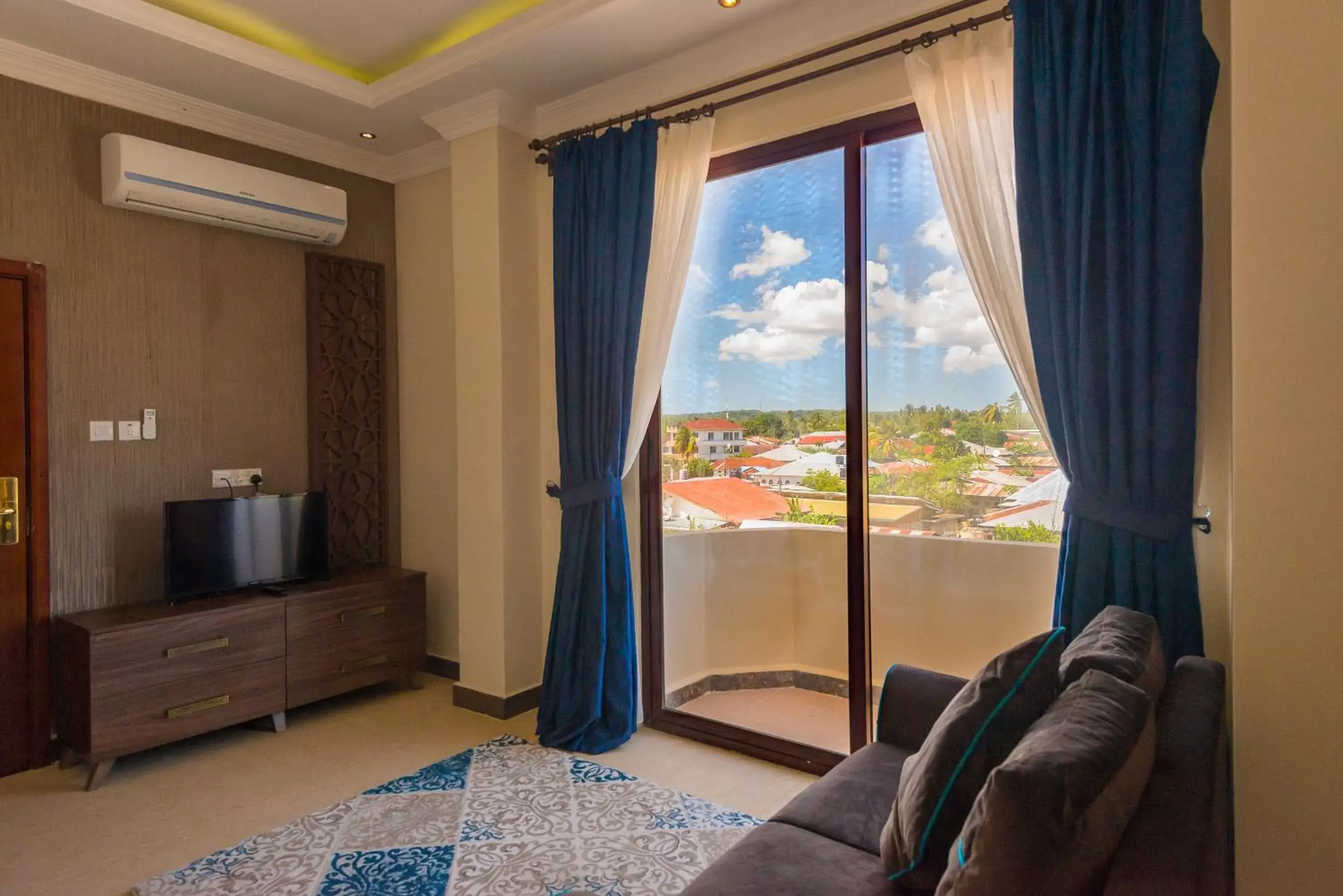 City view, Seating Area in Golden Tulip Zanzibar Resort