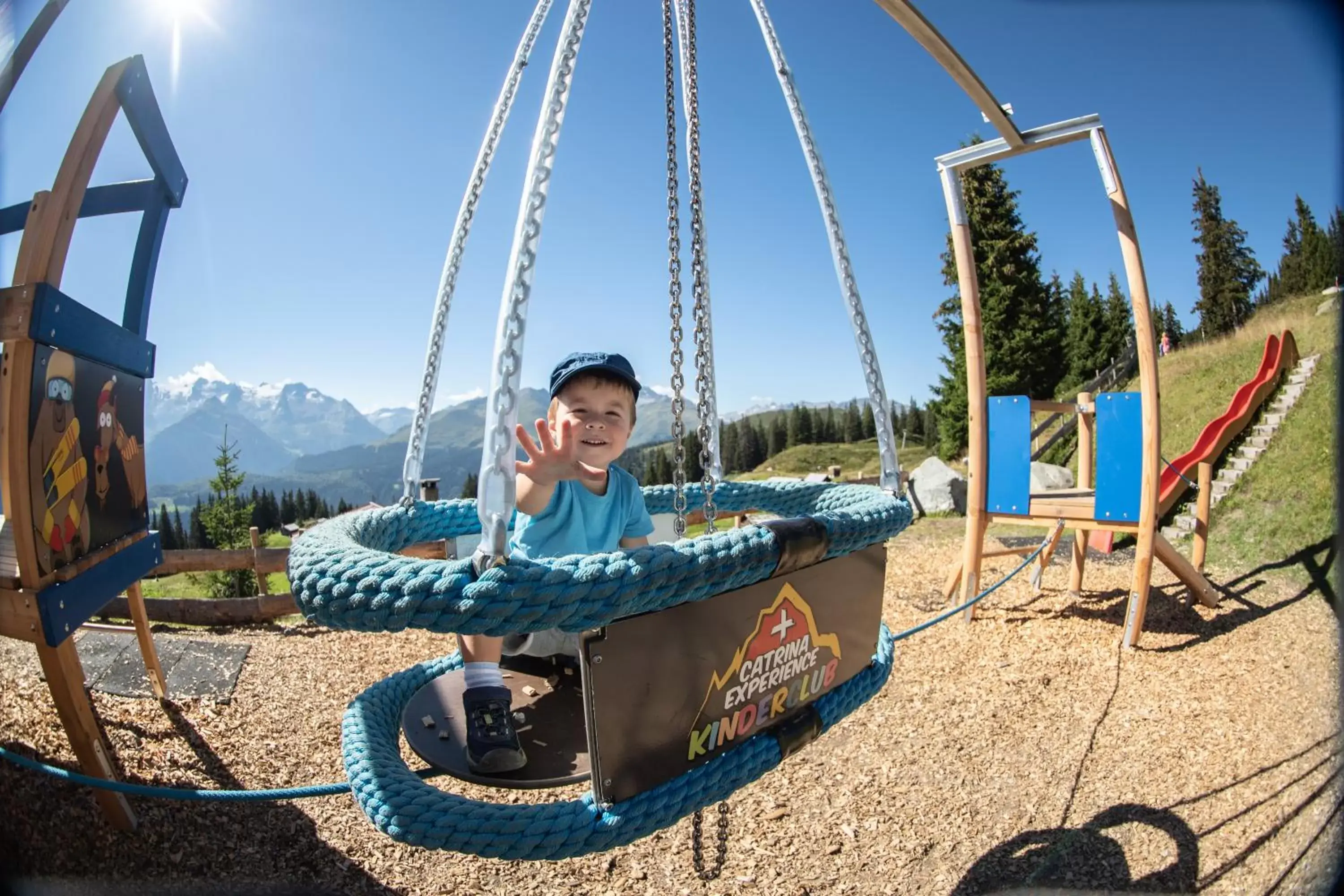 Children play ground in Catrina Resort