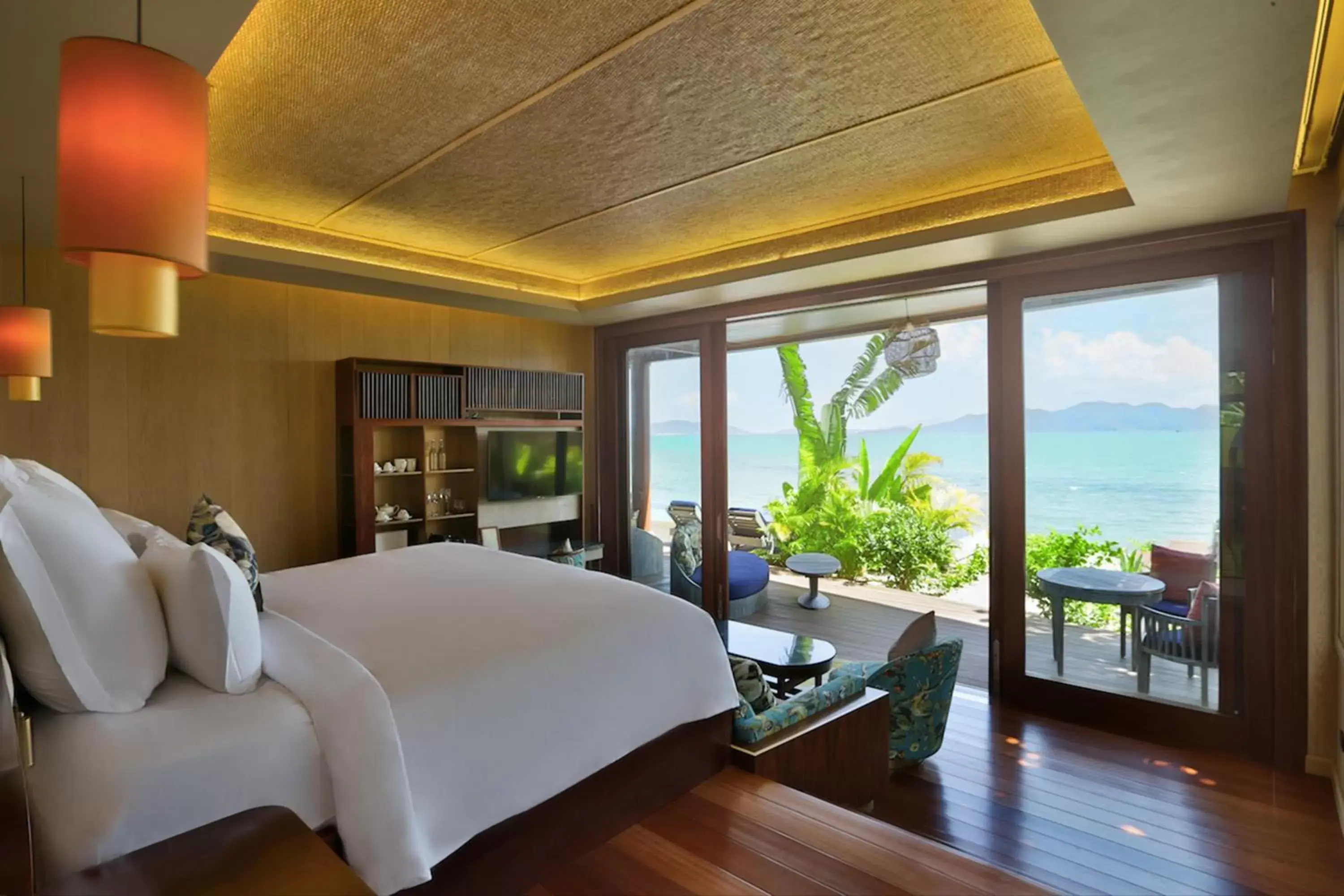 Bedroom in An Lam Retreats Ninh Van Bay