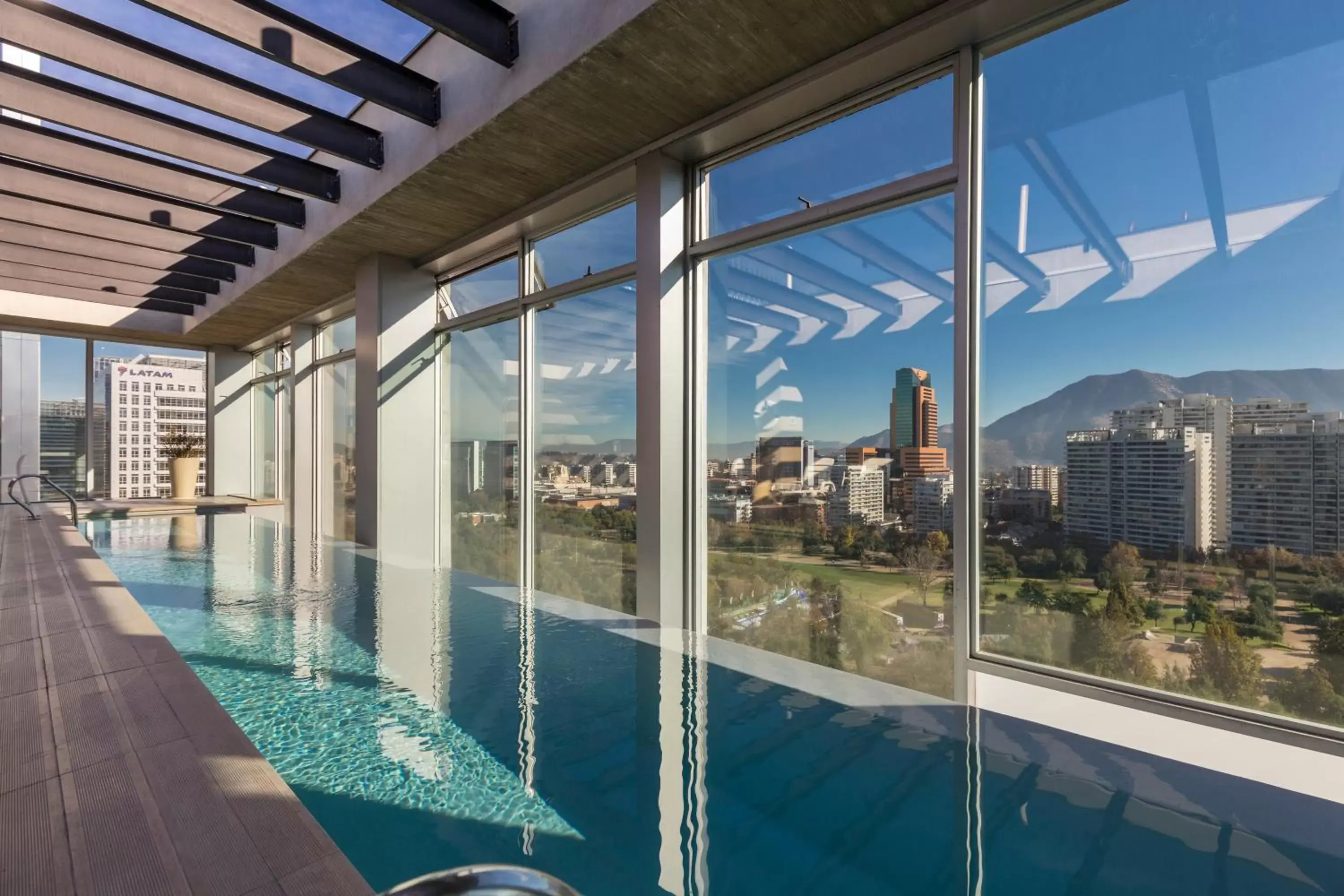 City view, Swimming Pool in Radisson Blu Plaza El Bosque Santiago