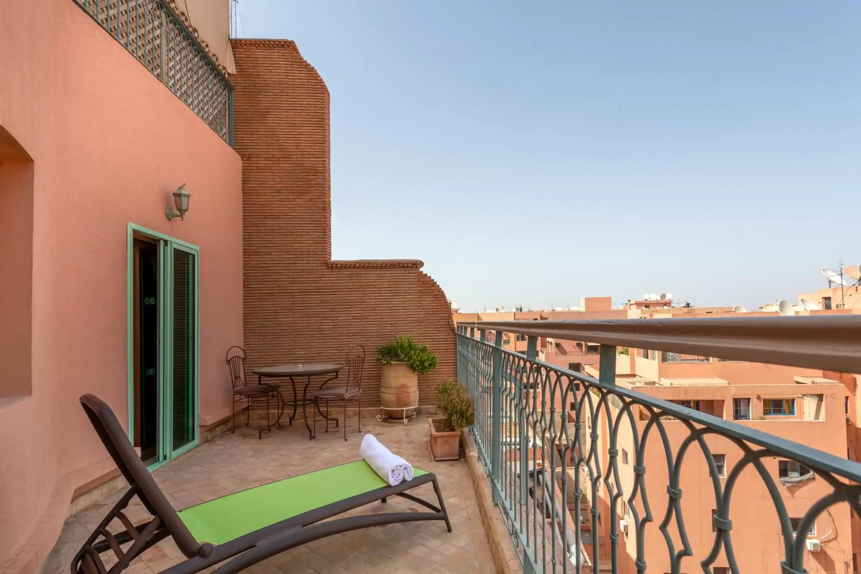 Balcony/Terrace in Le Caspien Boutique Hotel