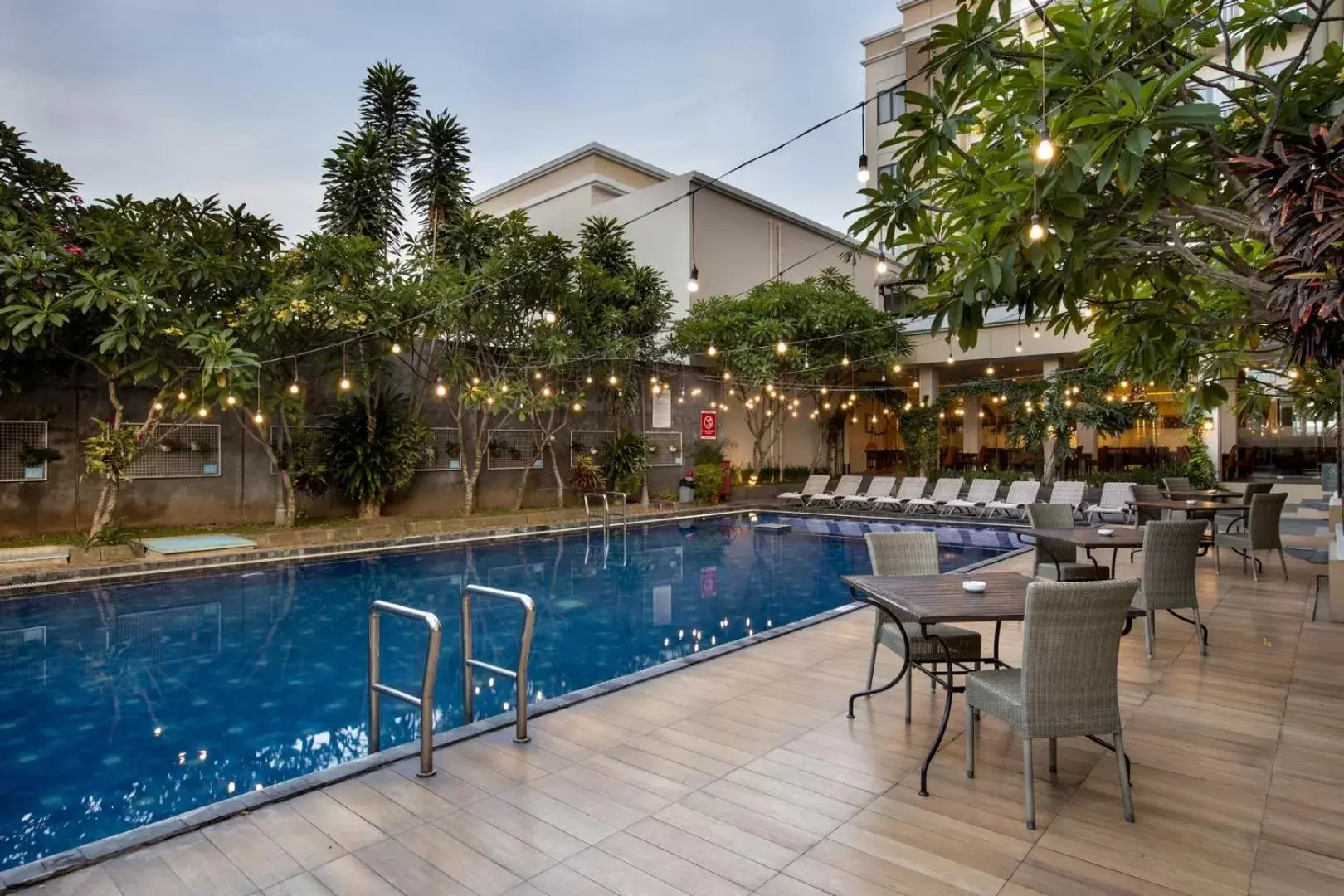 Pool view, Swimming Pool in Horison Ultima Riss Malioboro Yogyakarta