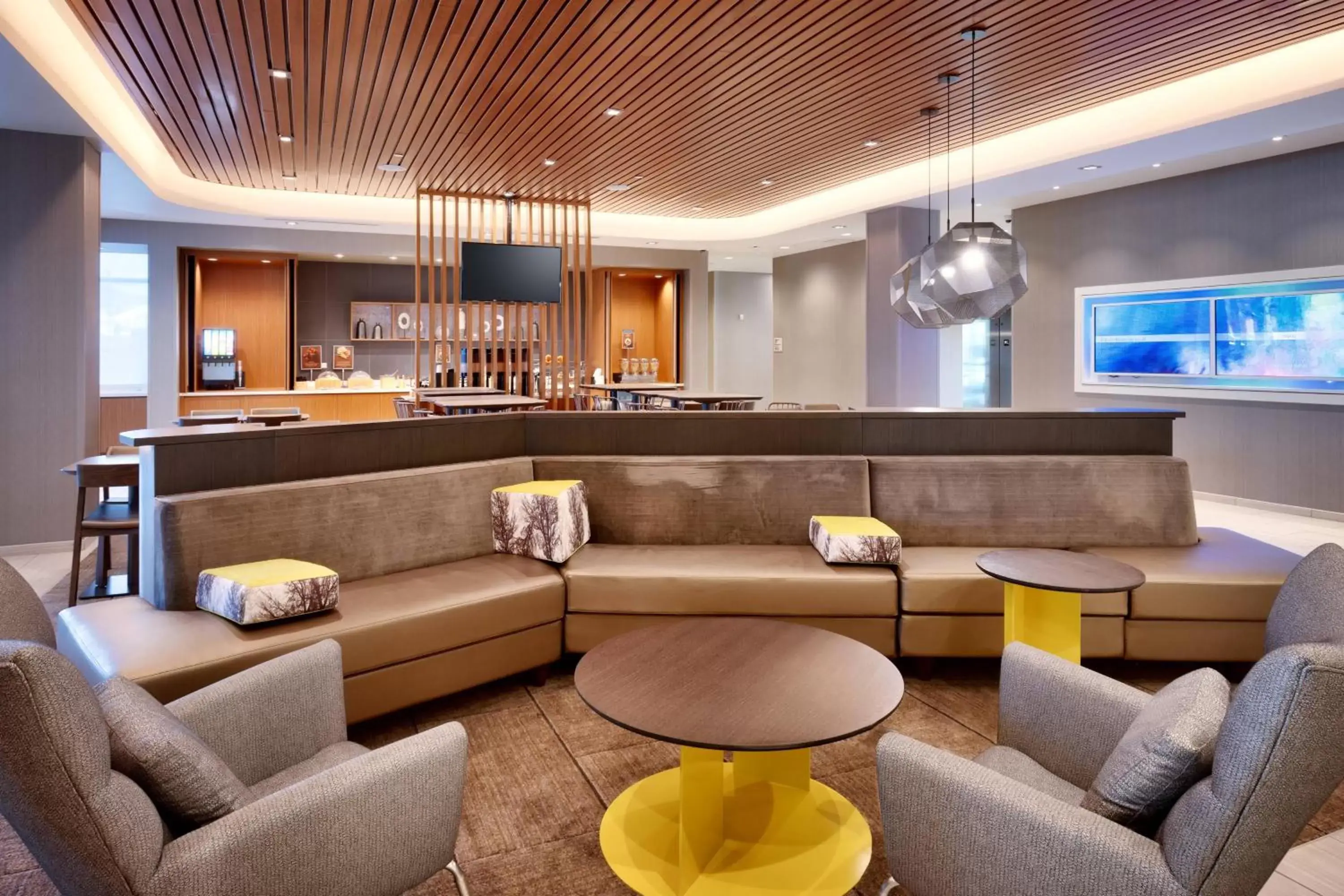 Lobby or reception, Lounge/Bar in SpringHill Suites by Marriott Salt Lake City-South Jordan