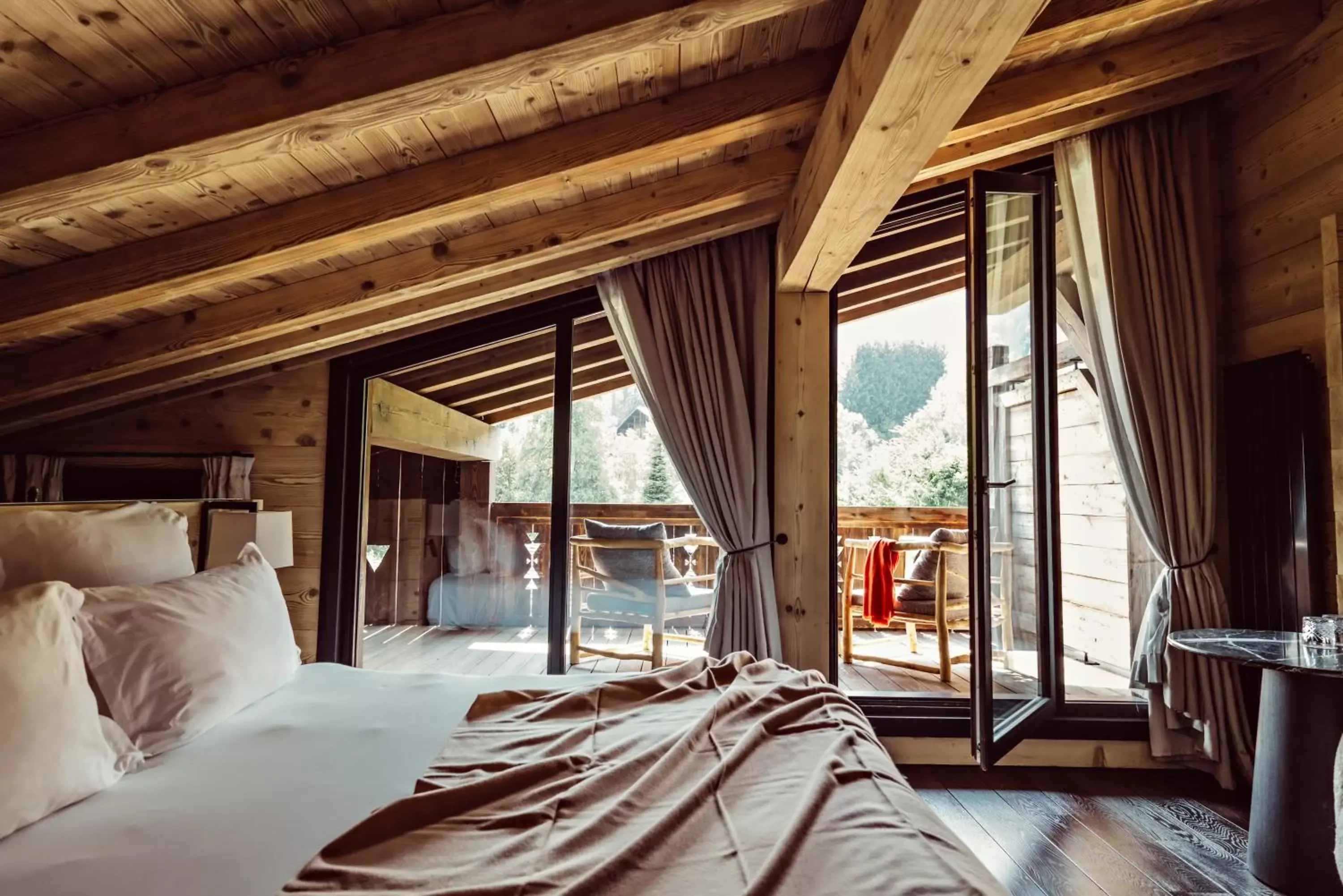 Bedroom in L'Alpaga, a Beaumier hotel