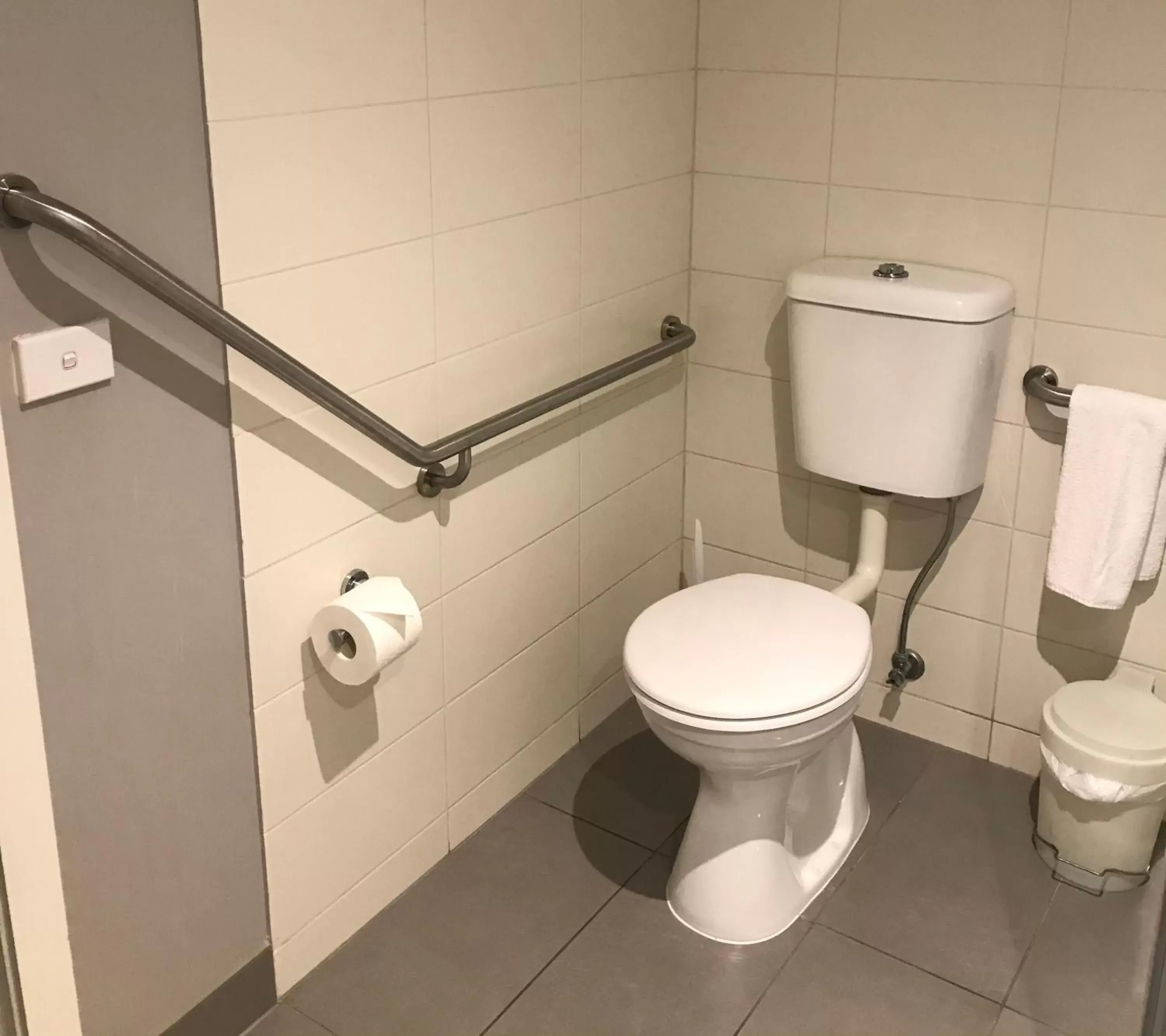 Facility for disabled guests, Bathroom in Quest Brighton on the Bay