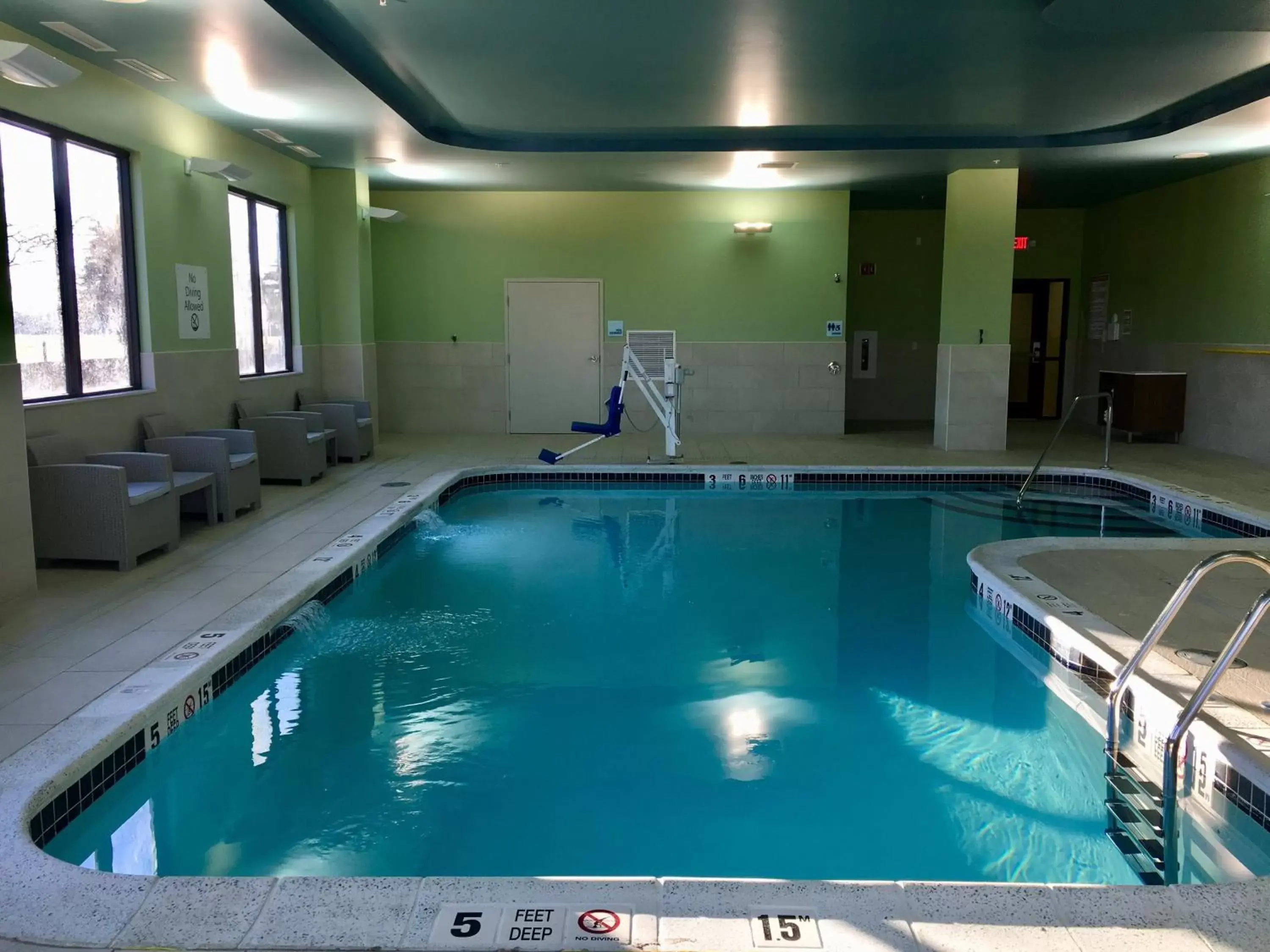 Swimming Pool in Holiday Inn Express - Grand Island, an IHG Hotel