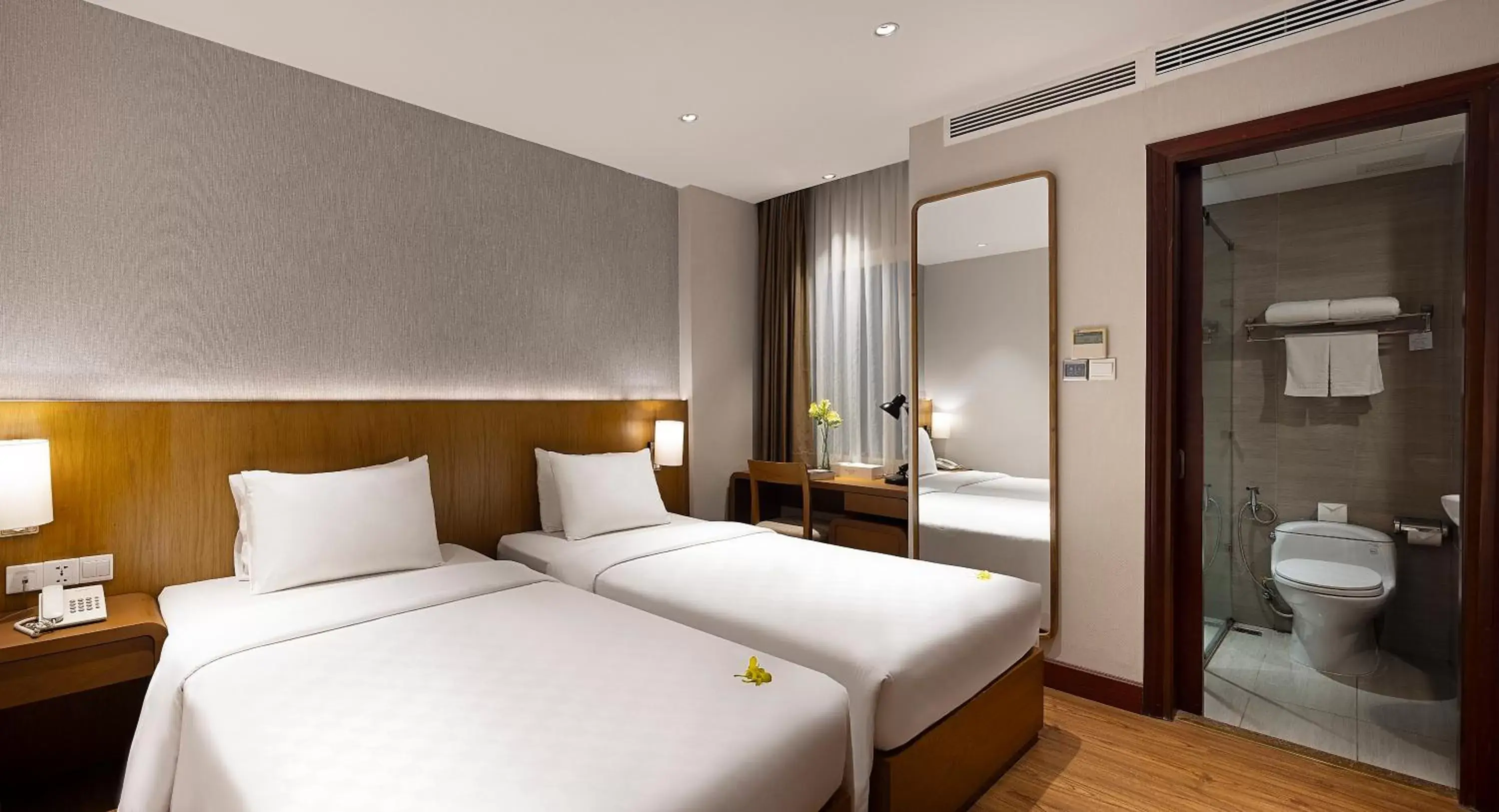 Bedroom, Bed in Harmony Saigon Hotel & Spa