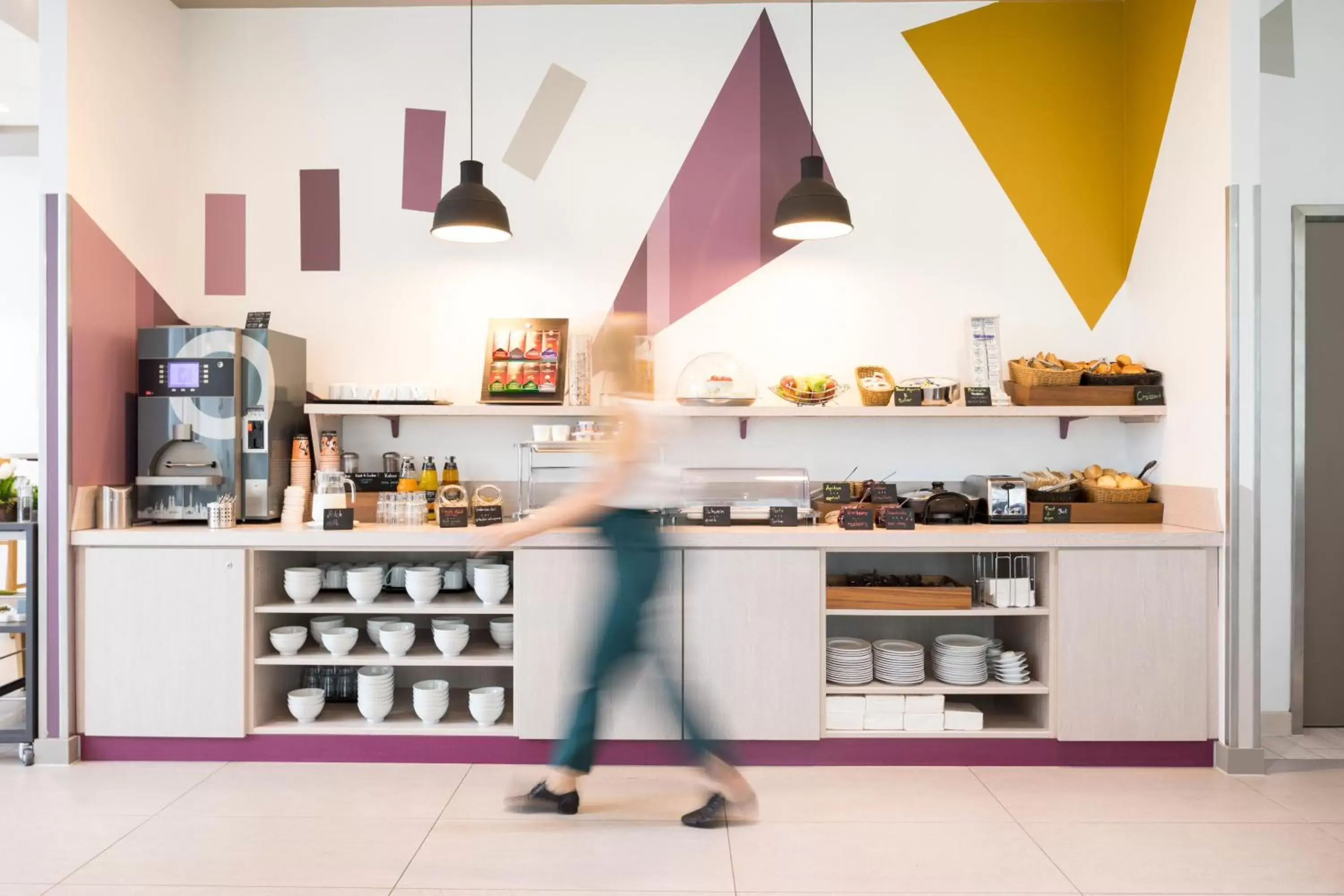 Buffet breakfast in Aparthotel Adagio access München City Olympiapark Buffet breakfast in Aparthotel Adagio access München City Olympiapark