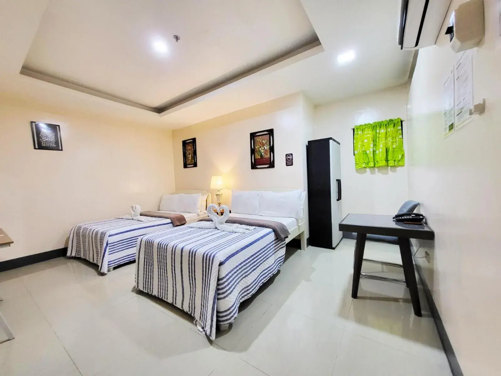 Bed in B&J Guesthouse Tagbilaran