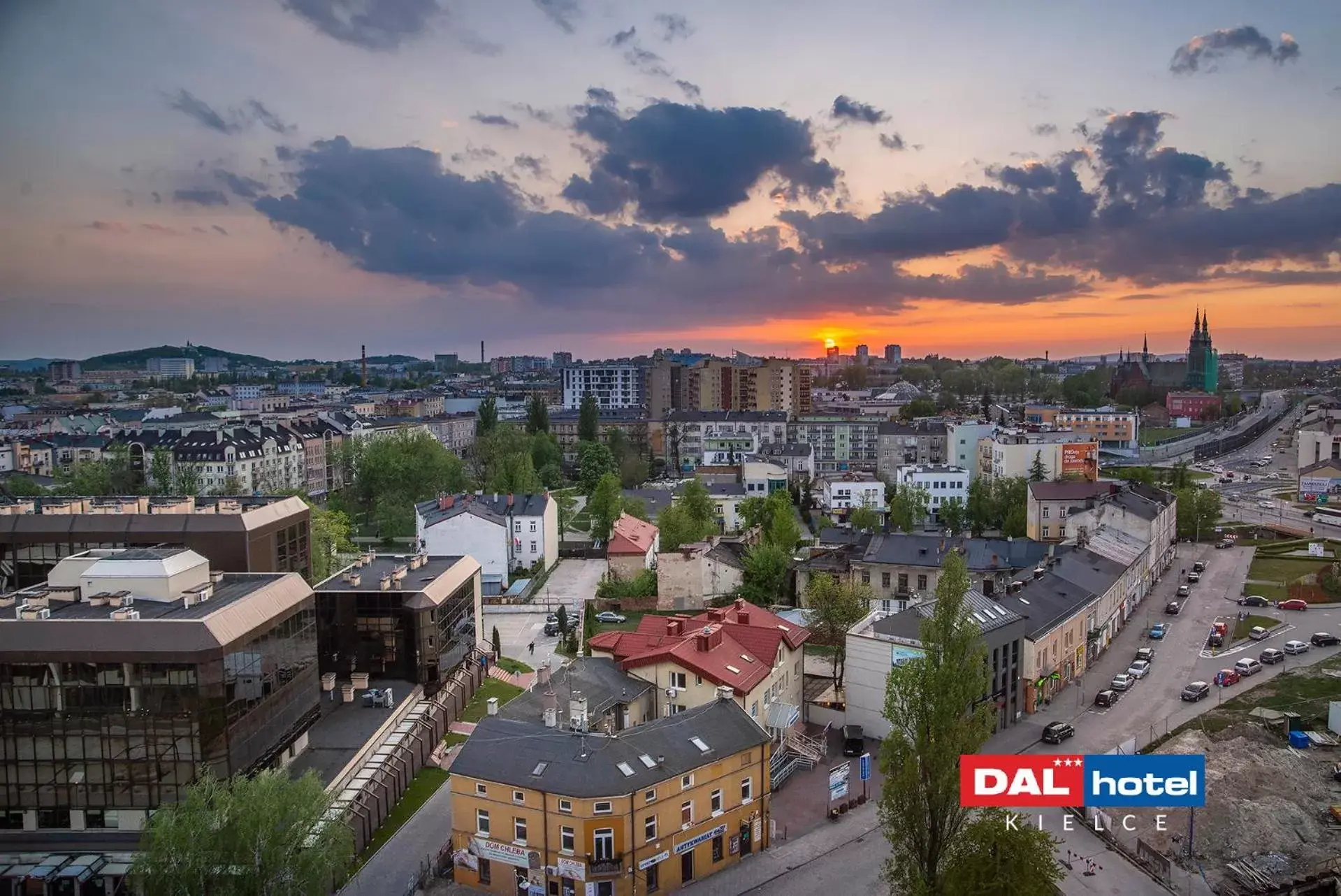 City view, Bird's-eye View in Hotel Dal Kielce