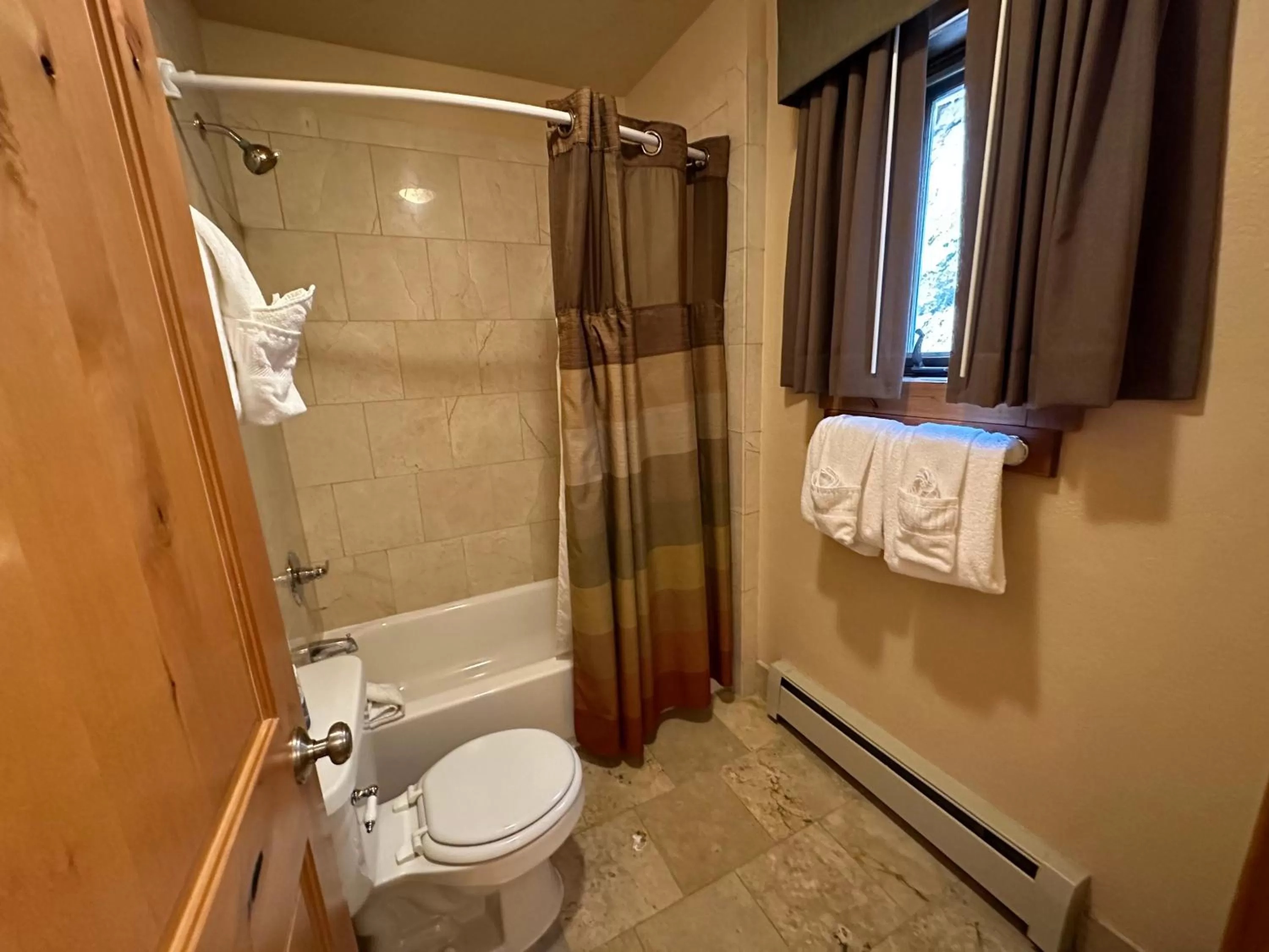 Shower in Silver Moon Inn