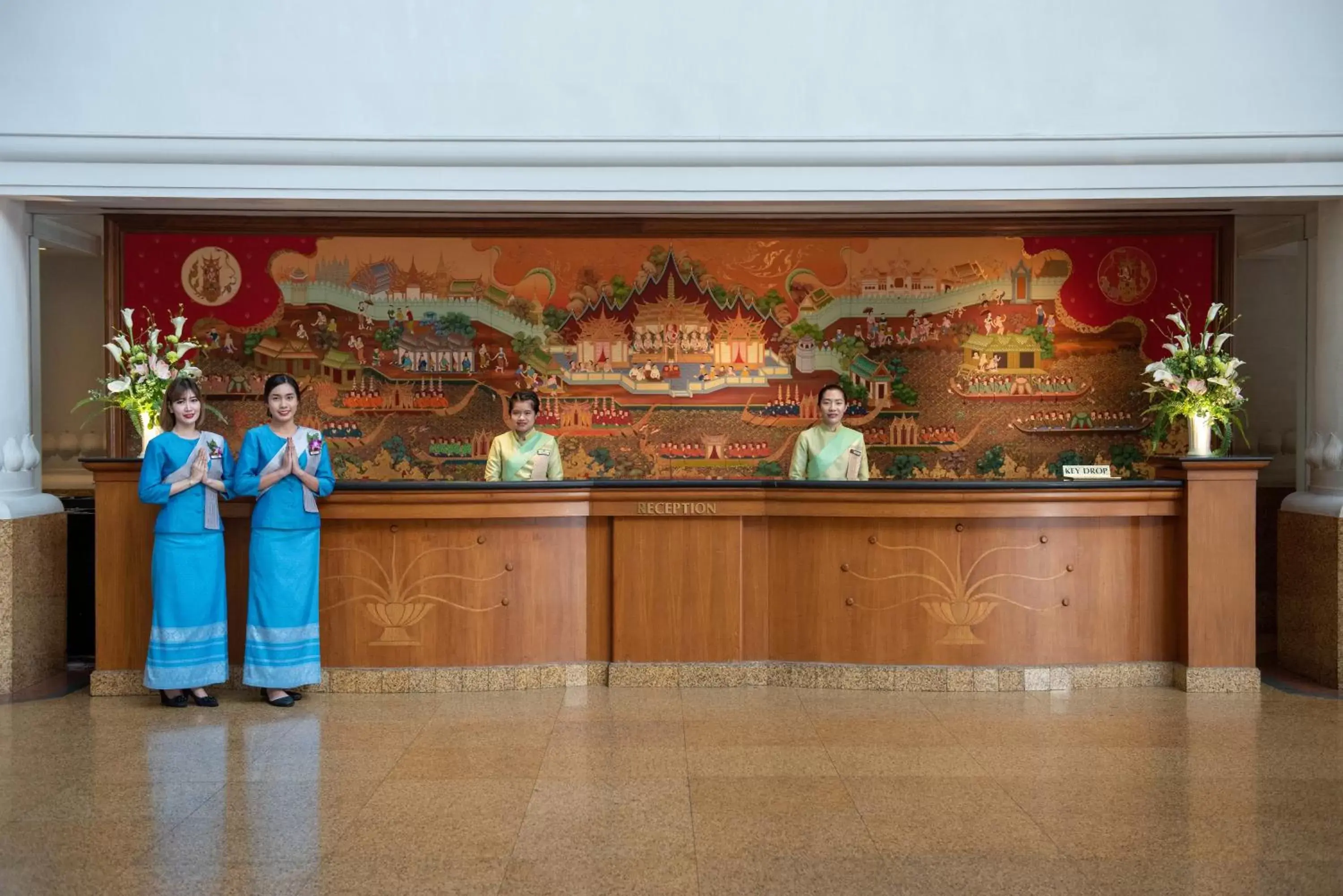 Lobby or reception in Montien Riverside Hotel Bangkok