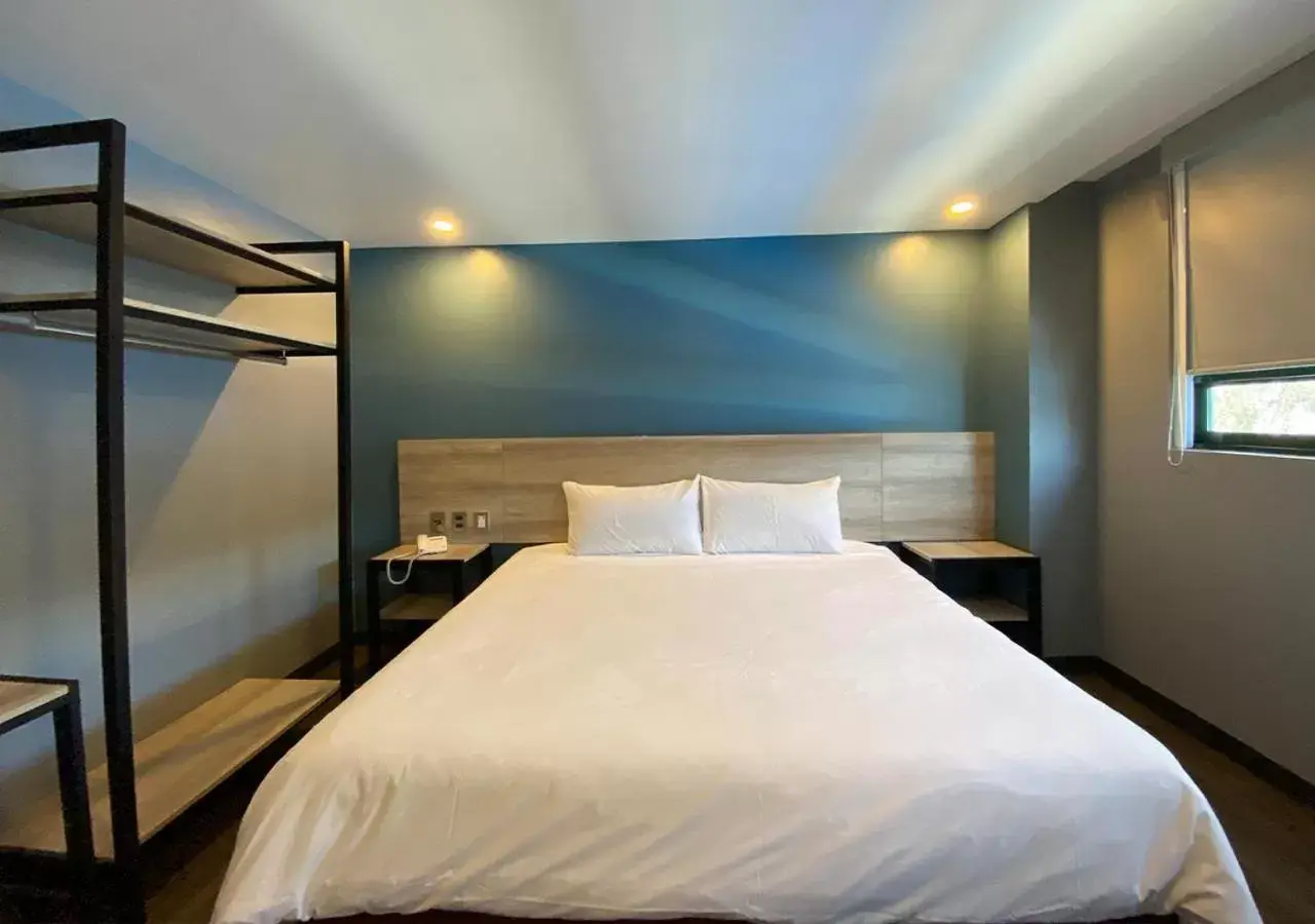 Bed in Hotel Estrella de Oriente