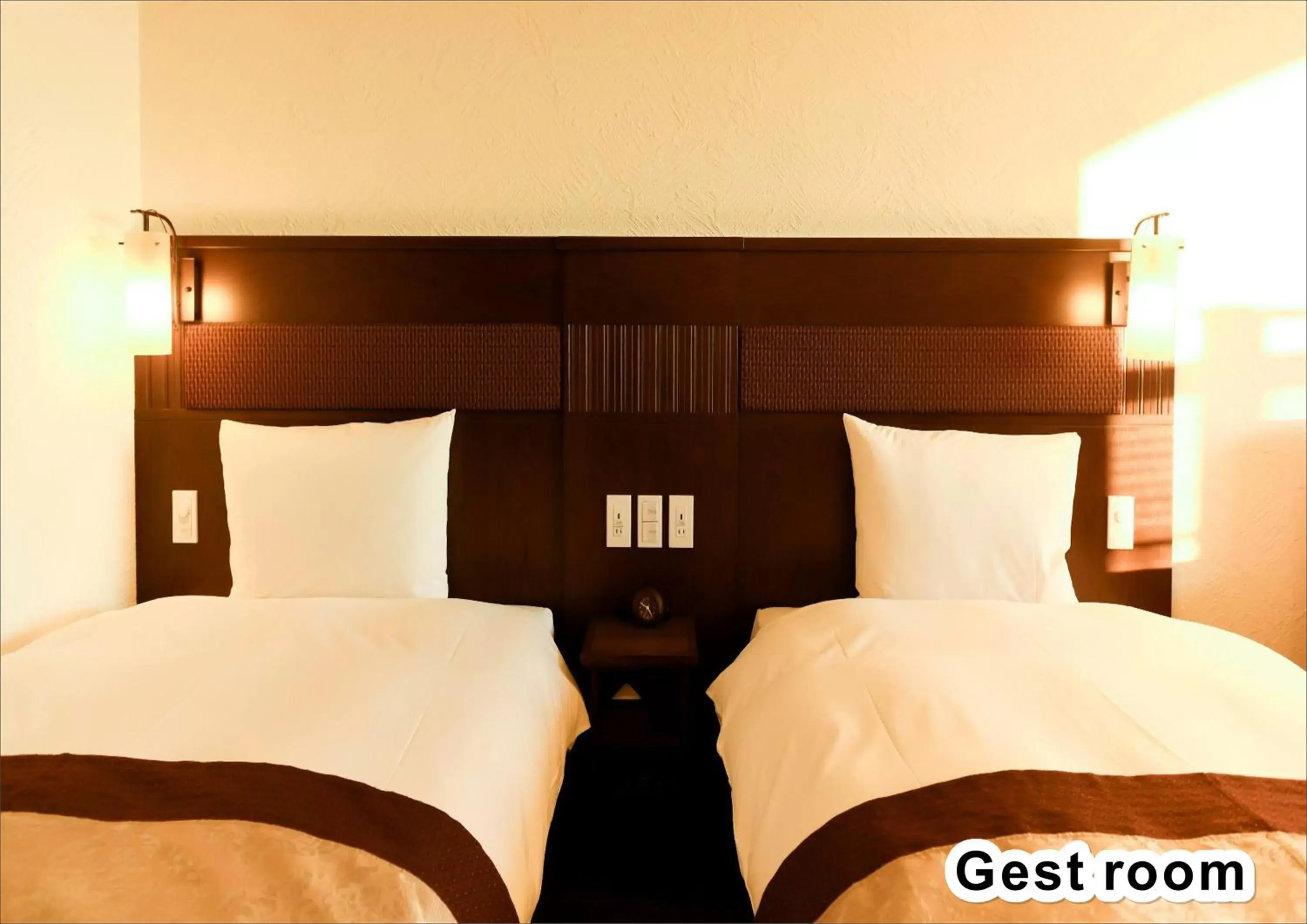 Bed in La Vista Kirishima Hills Bed in La Vista Kirishima Hills