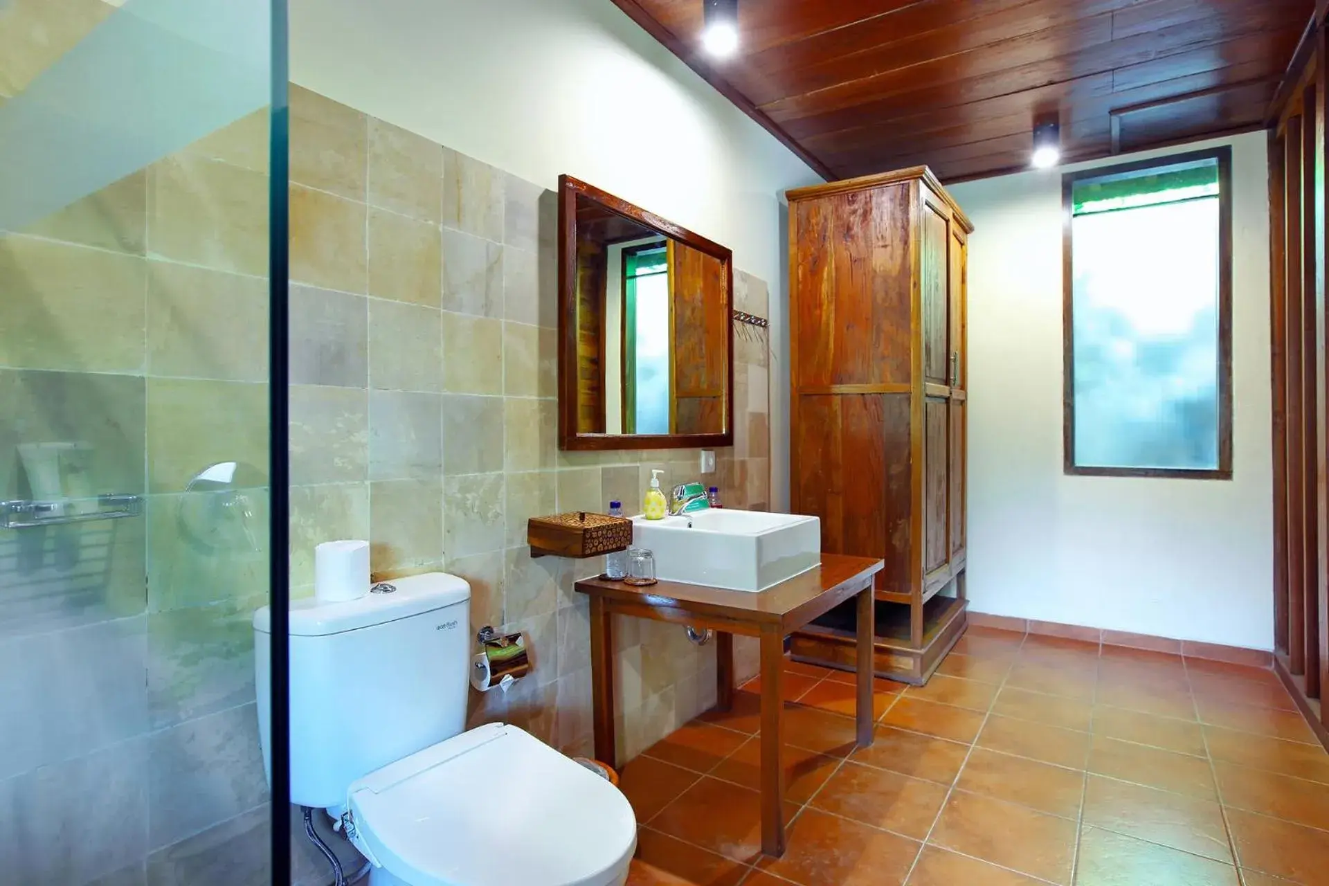 Toilet, Bathroom in Ubud Heaven Sayan Villa