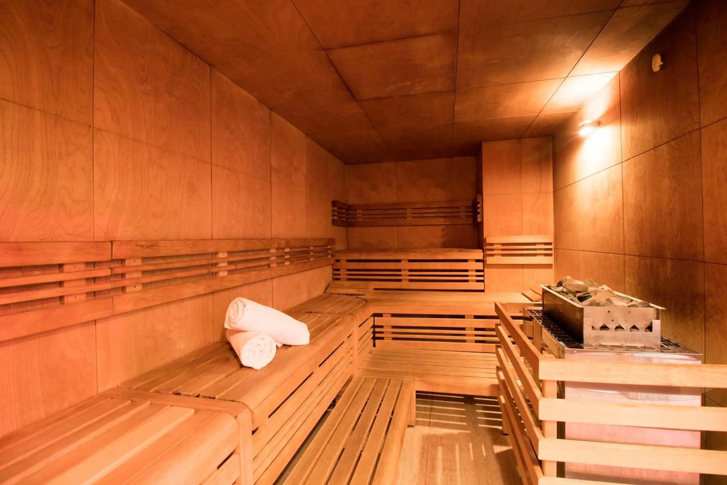 Sauna in Hostellerie La Farandole