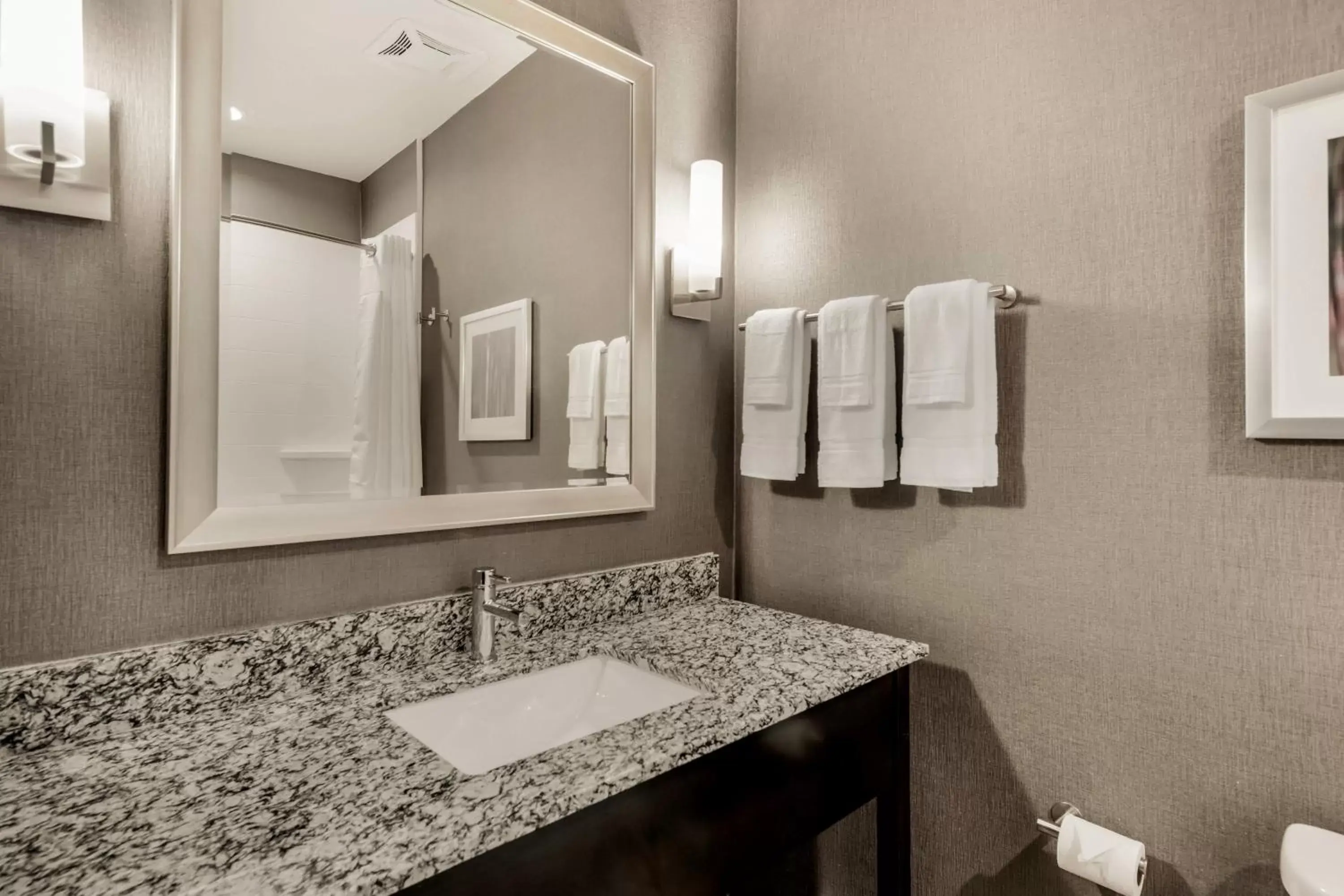 Bathroom in Holiday Inn Hotel & Suites Silicon Valley – Milpitas, an IHG Hotel