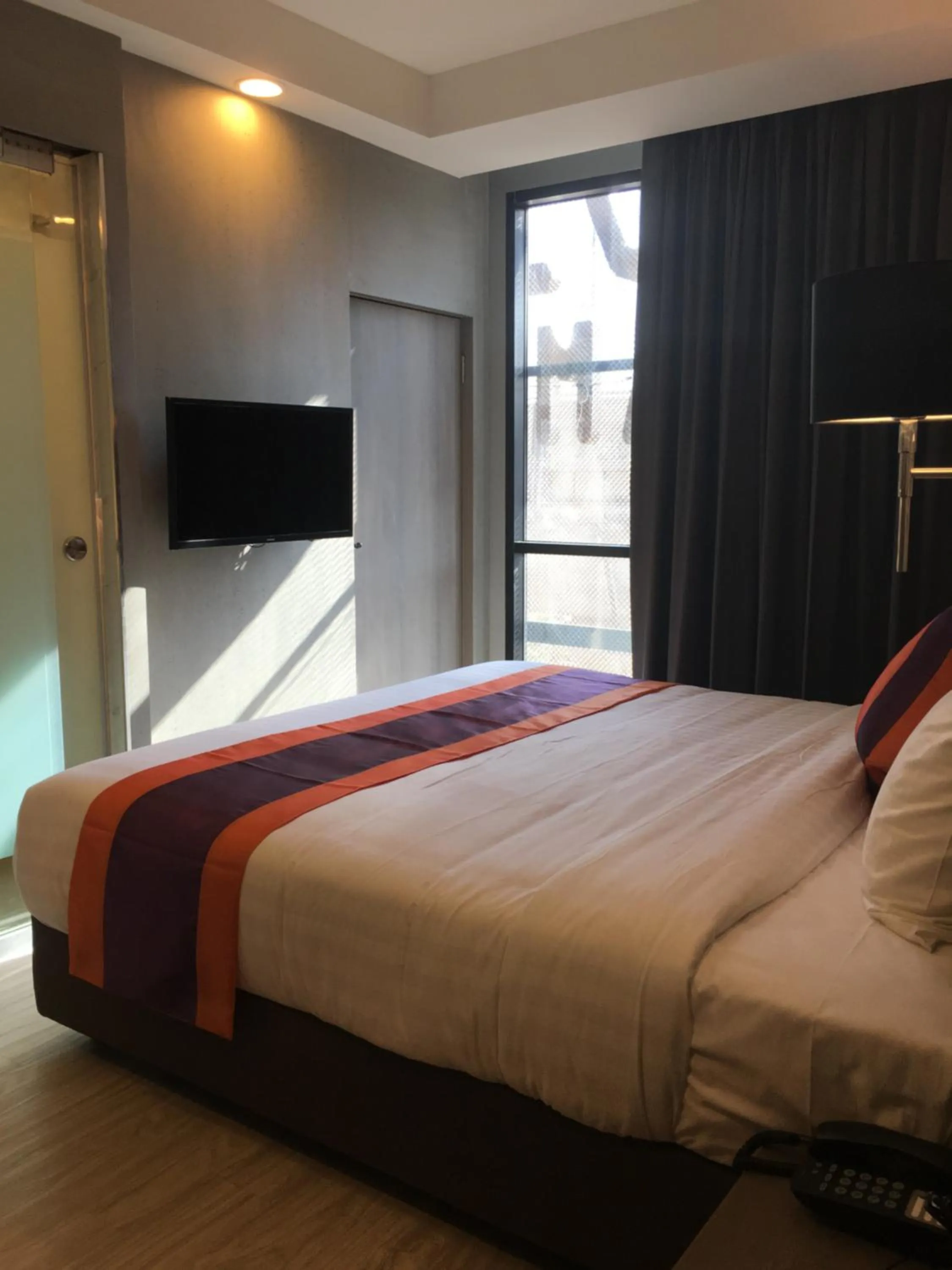 Bedroom, Bed in Studio Ekamai