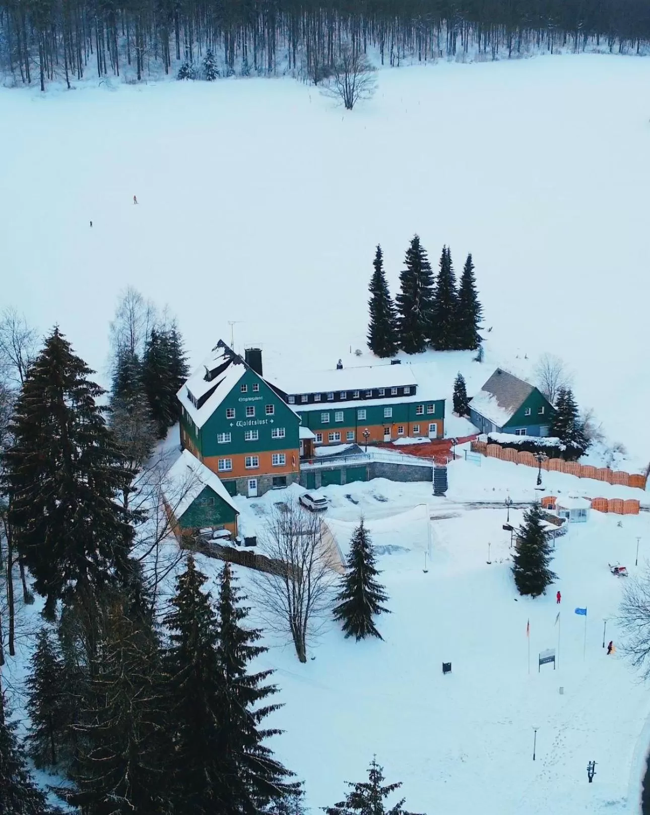 Property building in Hotel Waldeslust