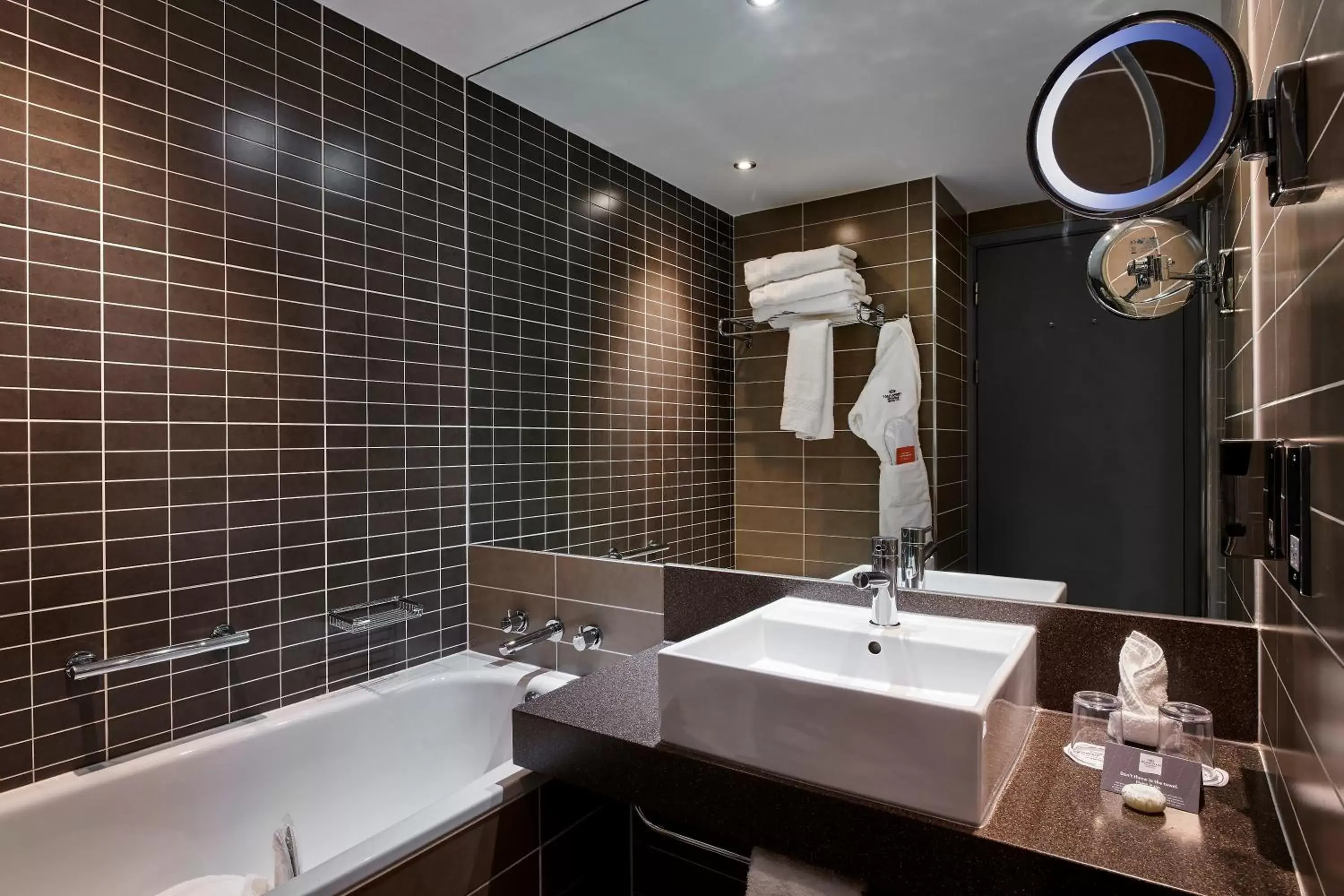 Bathroom in Crowne Plaza Manchester City Centre, an IHG Hotel