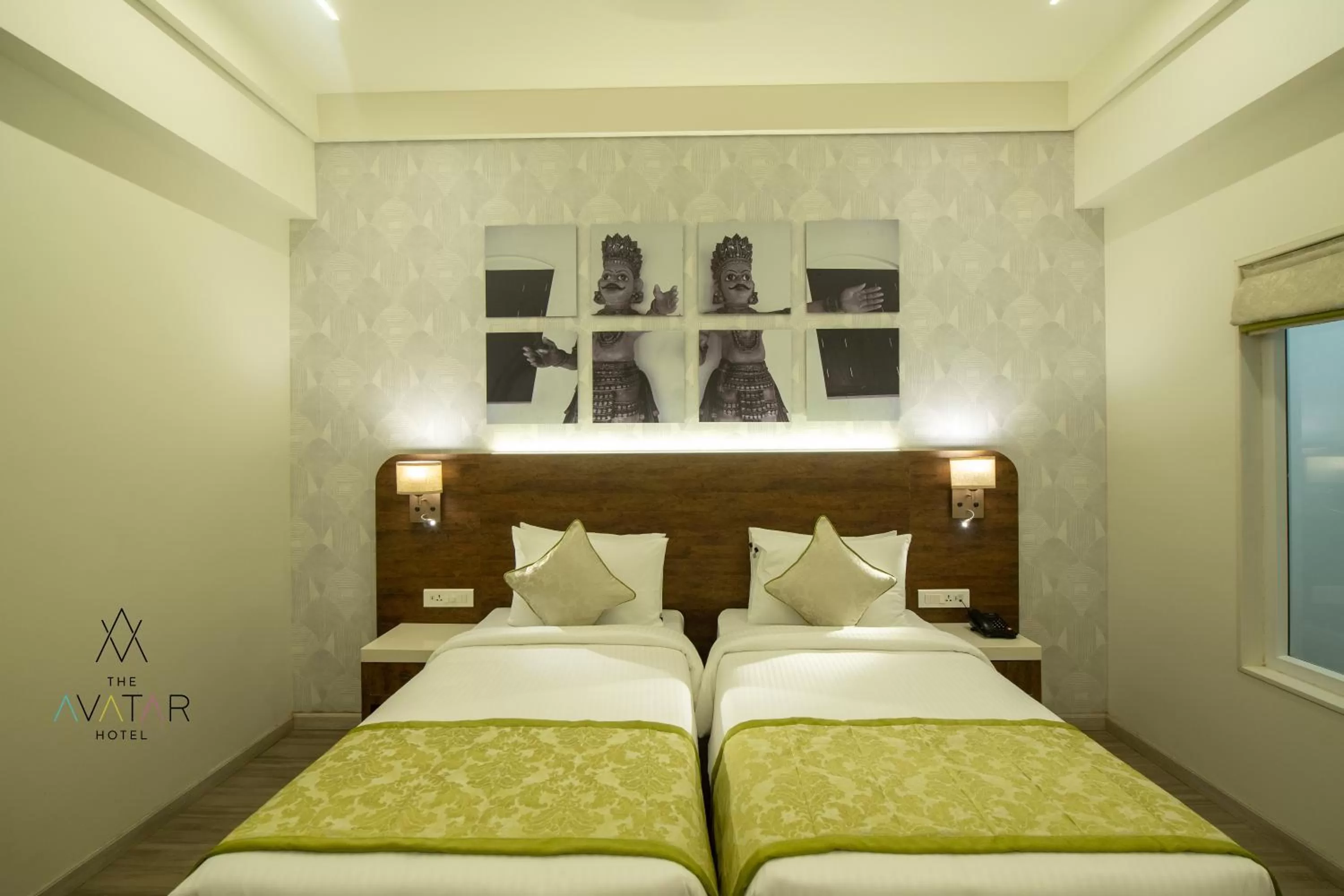 Bedroom, Bed in The Avatar Hotel & Convention