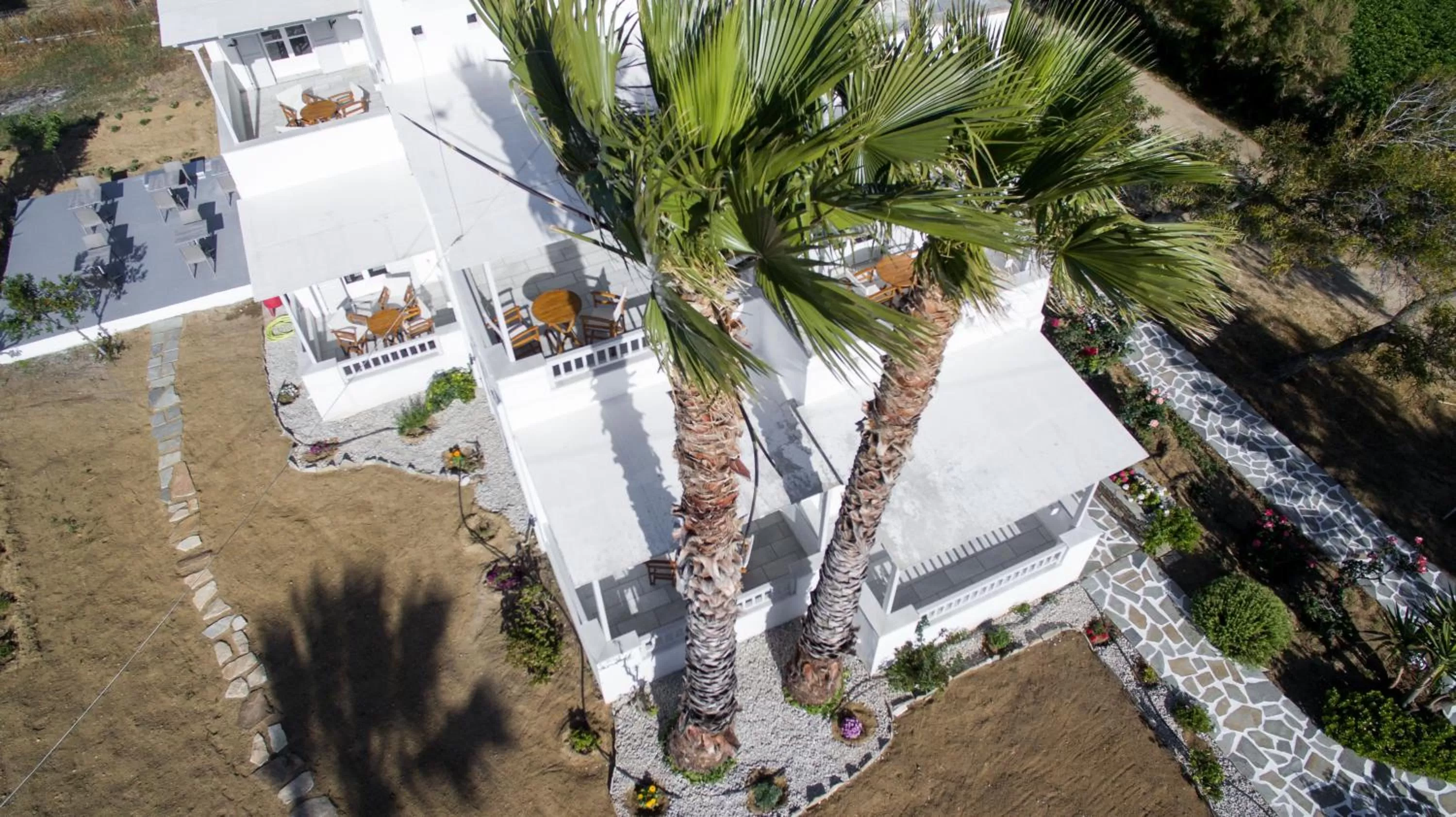 Bird's eye view in Ktima Bianco