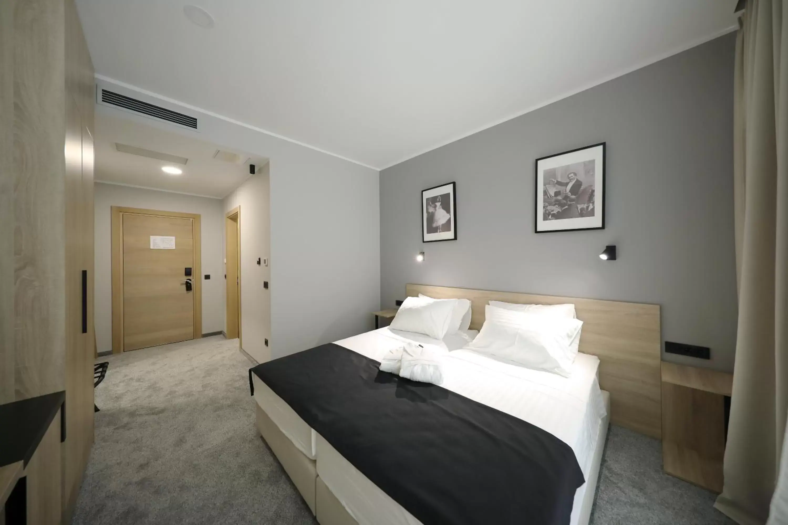 Bed in Teatro Verdi Boutique Hotel Bed in Teatro Verdi Boutique Hotel