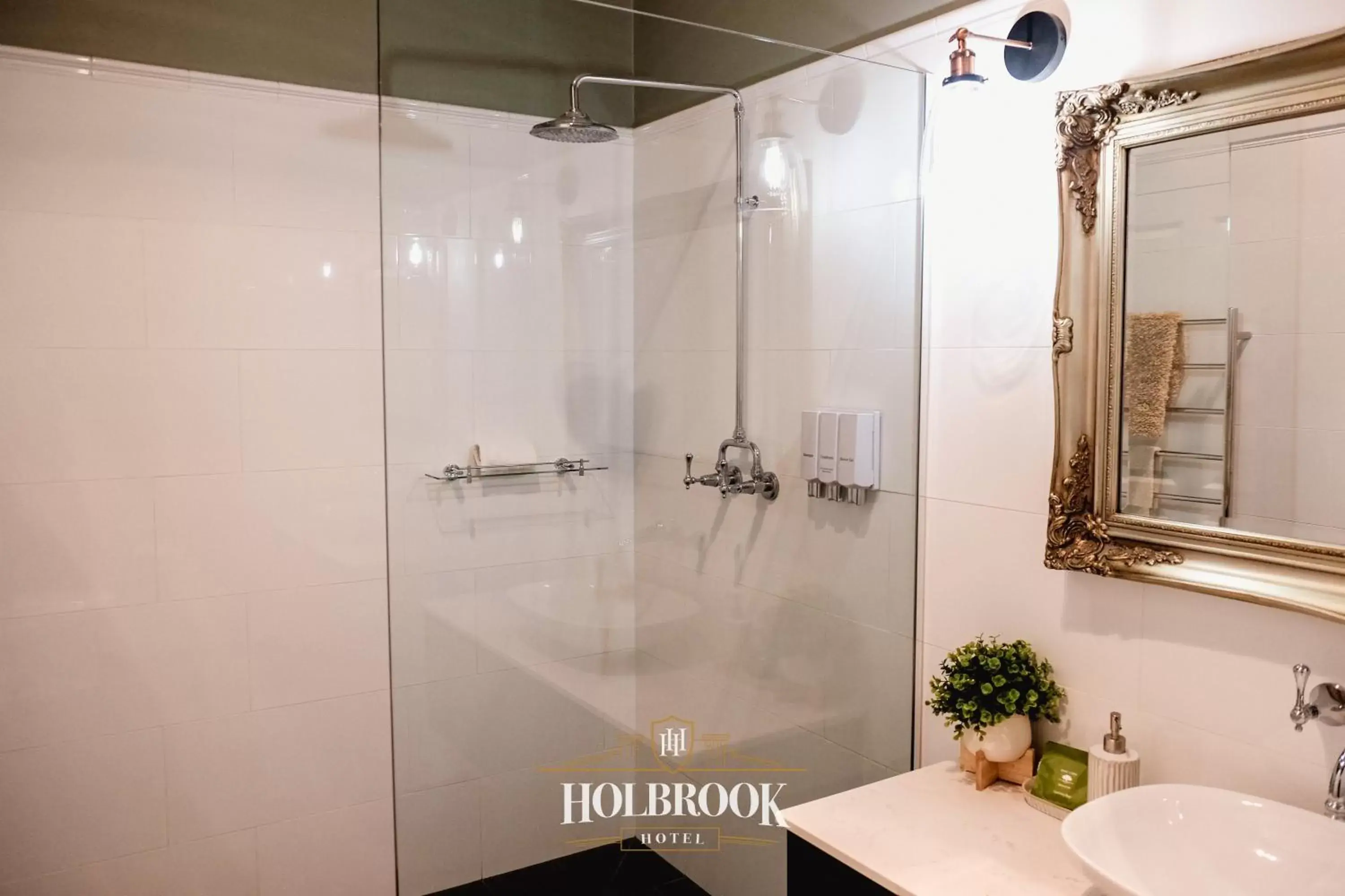 Shower, Bathroom in Holbrook Hotel