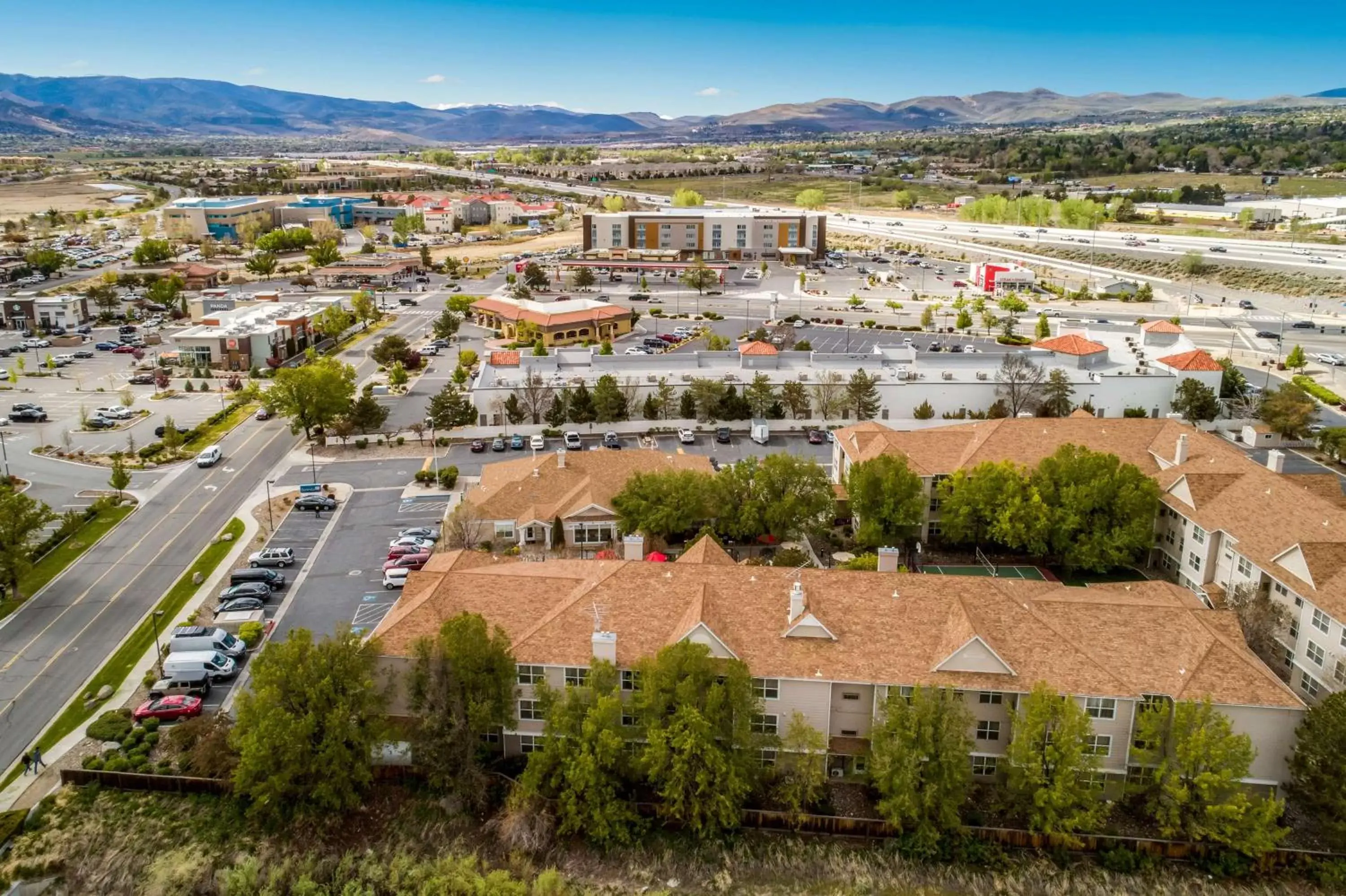 Property building, Bird's-eye View in Sonesta ES Suites Reno