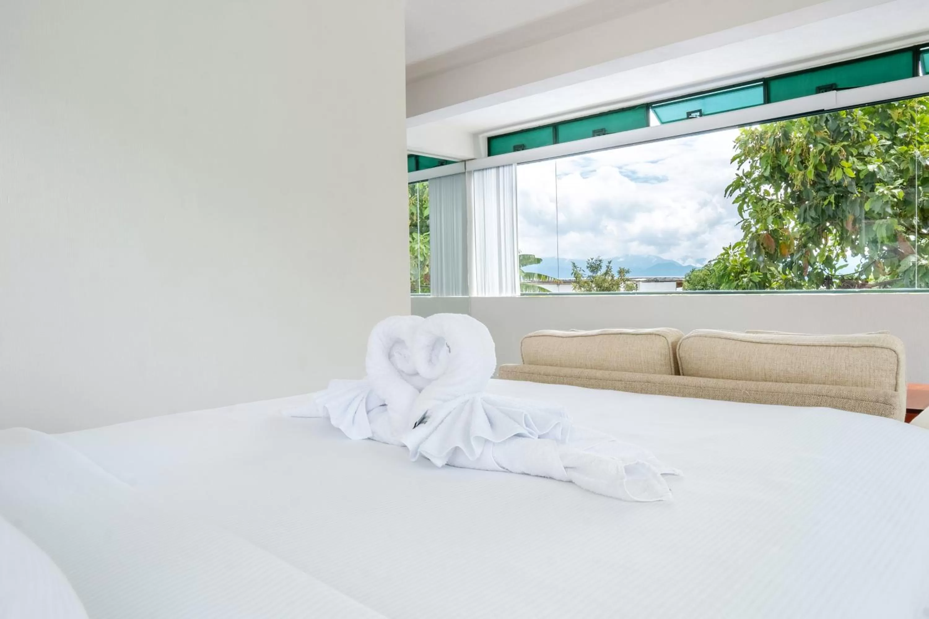 Bed in El Dragon Hotel