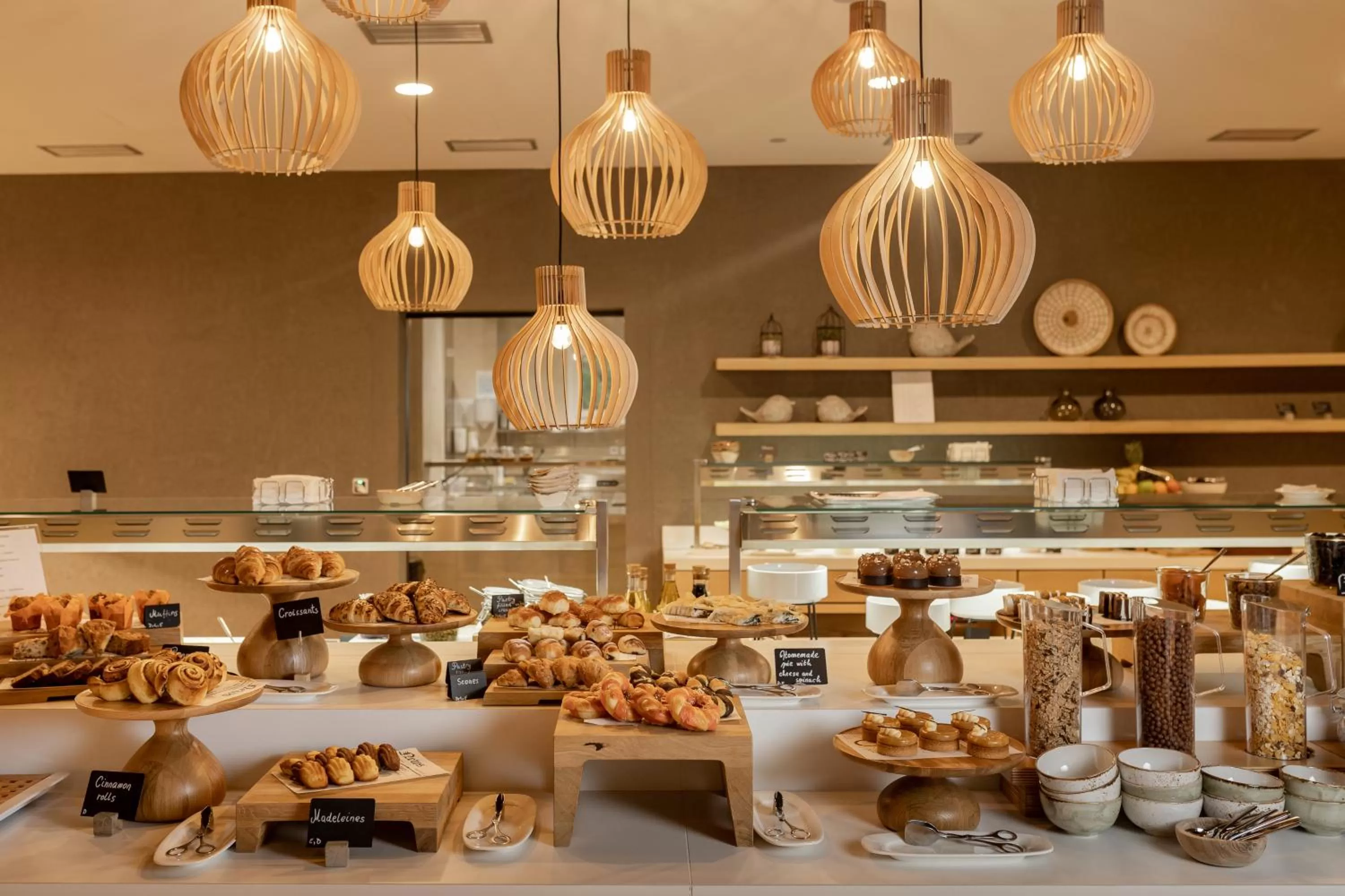 Buffet breakfast in Lazure Hotel & Marina