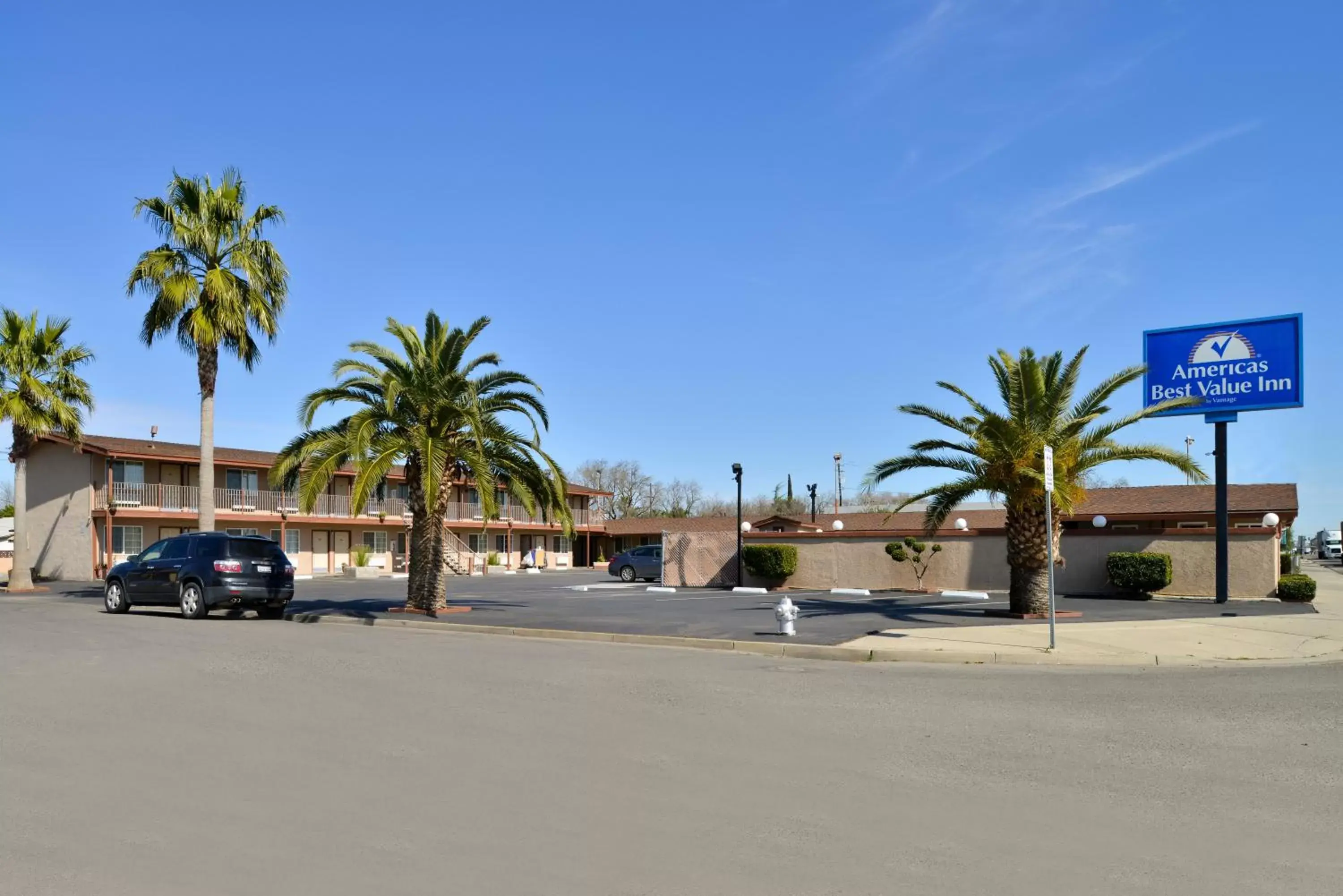 Bird's eye view in Americas Best Value Inn Los Banos Bird's eye view in Americas Best Value Inn Los Banos