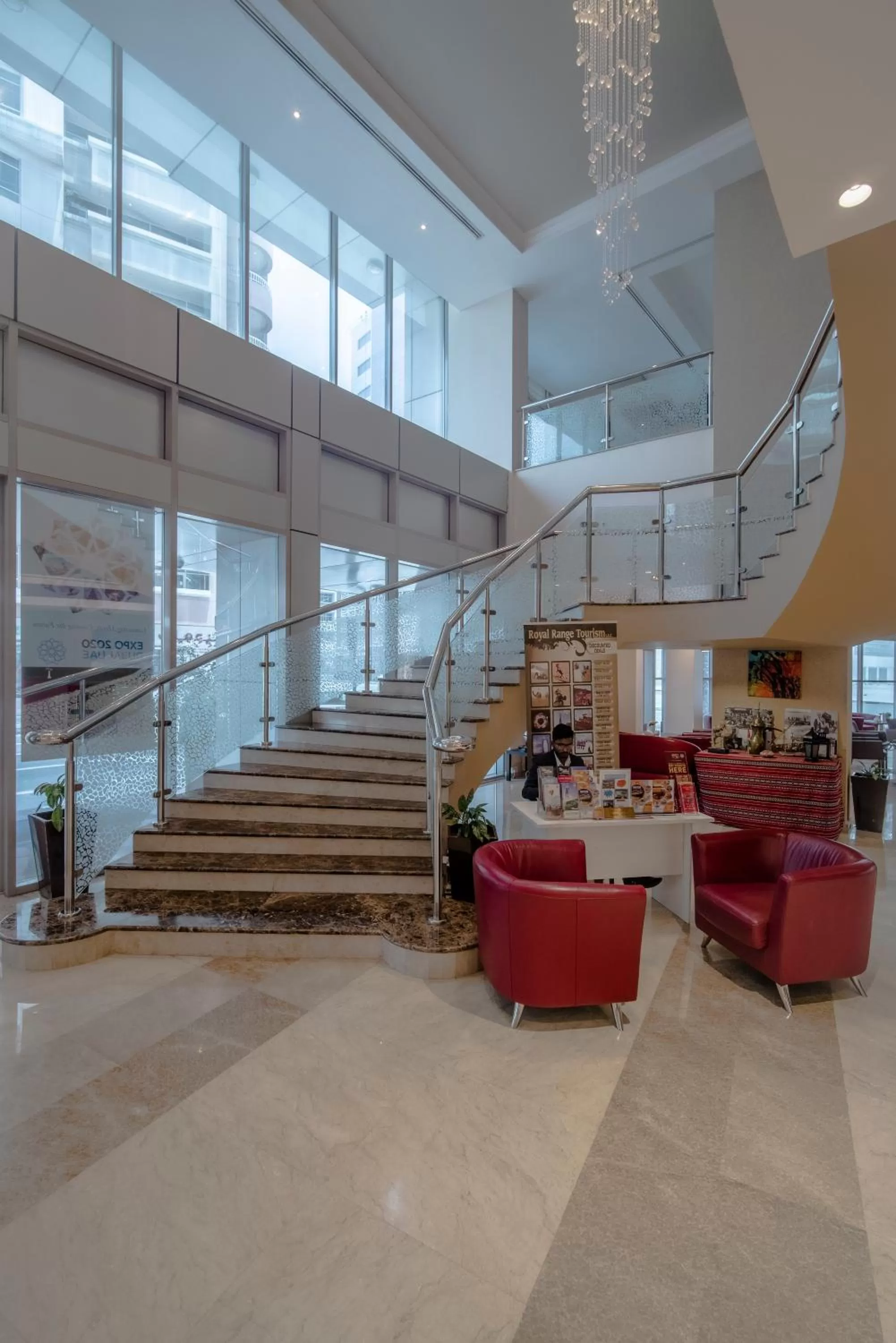 Lobby or reception in Icon Delux Hotel Apartments Al Barsha - Formerly Abidos