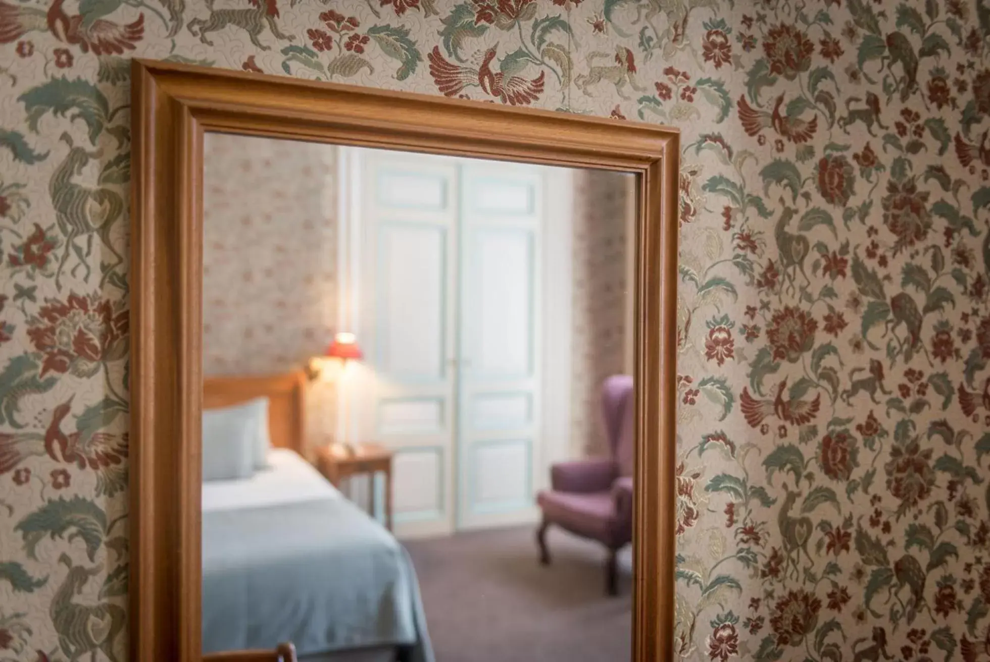 Decorative detail, Bed in Hotel Jan Brito