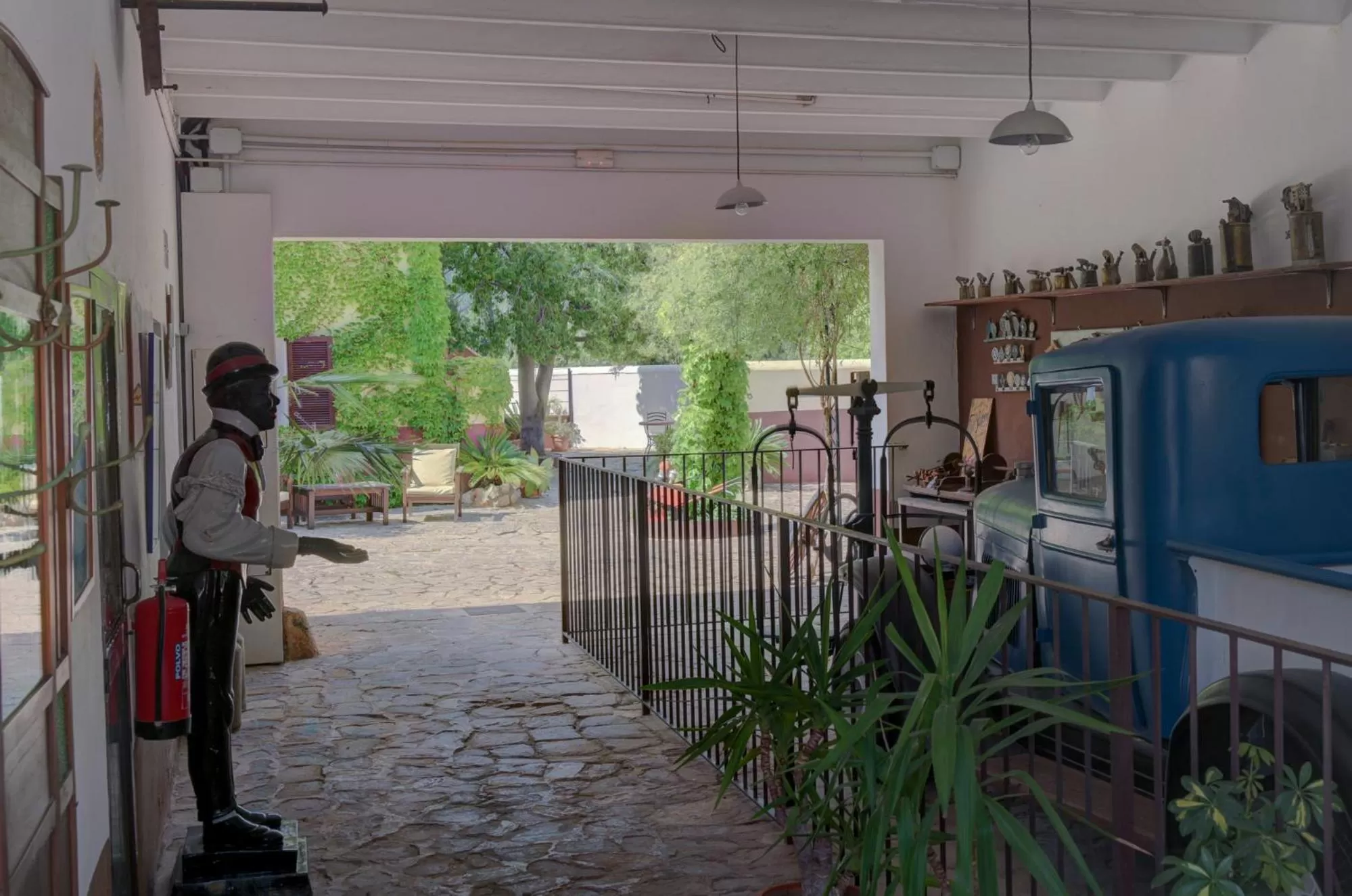 Decorative detail in loftOtel canet