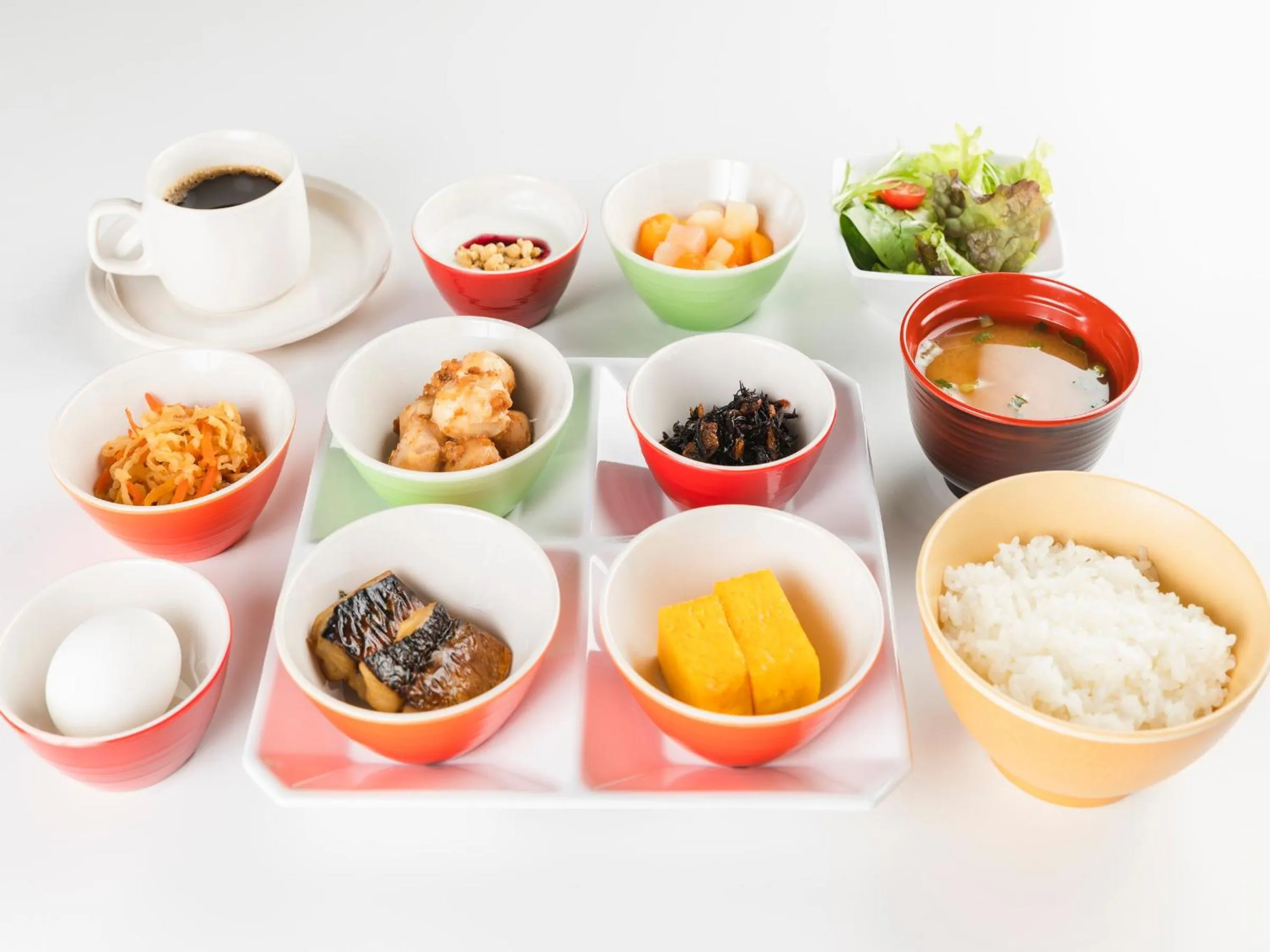 Buffet breakfast in Sotetsu Fresa Inn Daimon