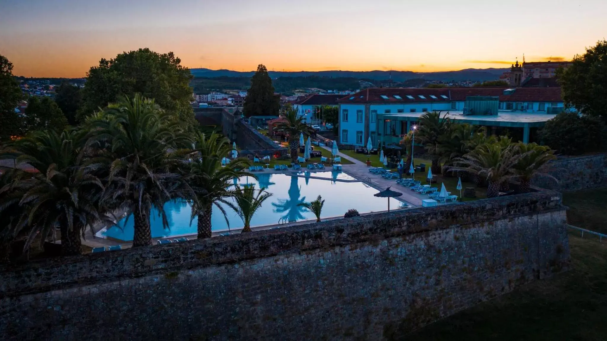 Pool View in Forte de São Francisco Hotel Chaves