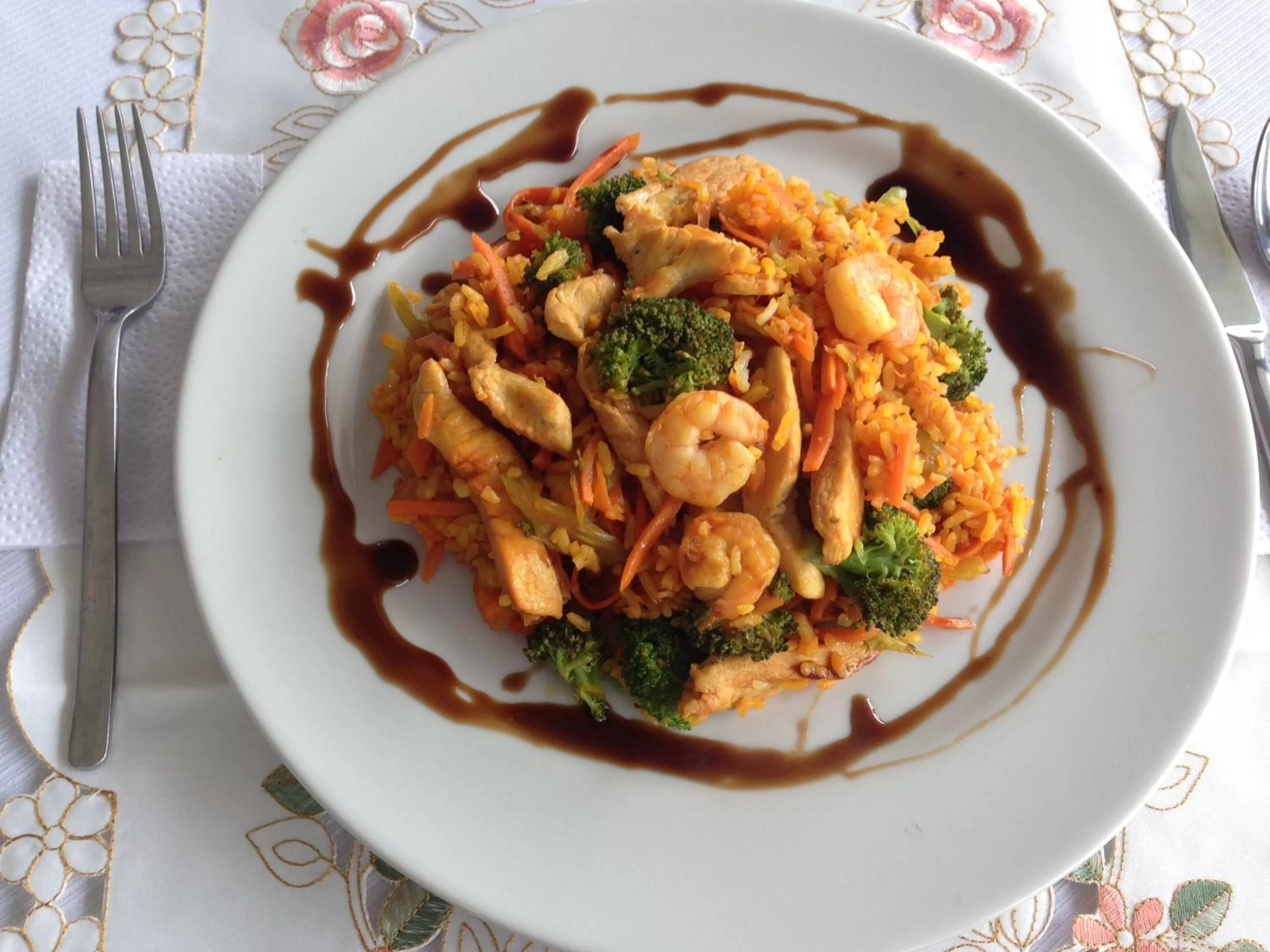 Food close-up in Sky Club Eco Hotel