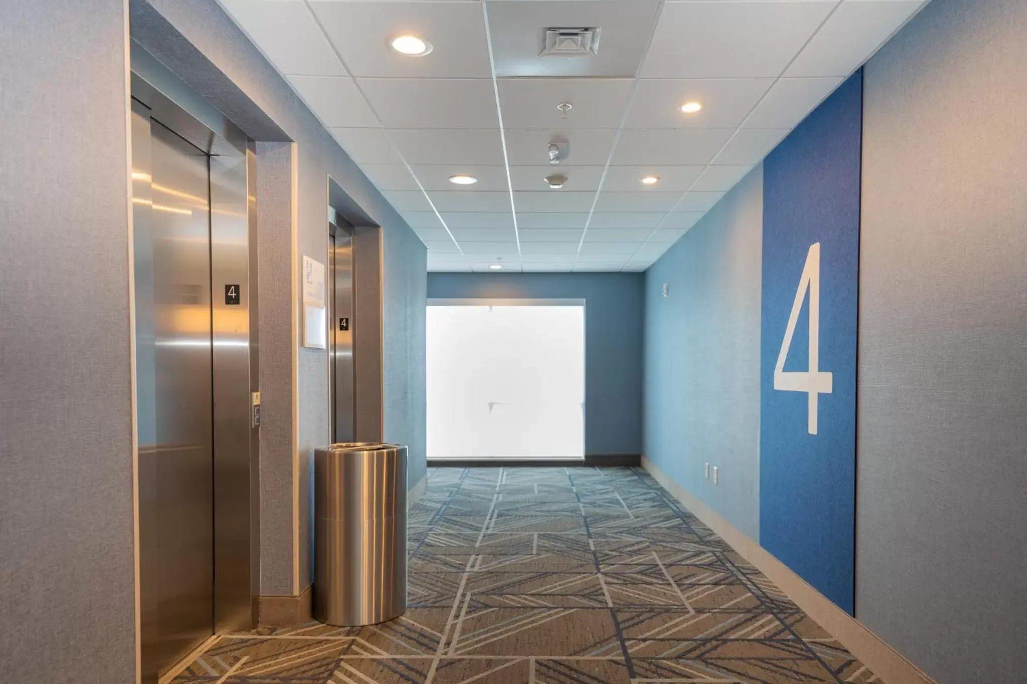 elevator in Holiday Inn Express & Suites Charlottesville, an IHG Hotel