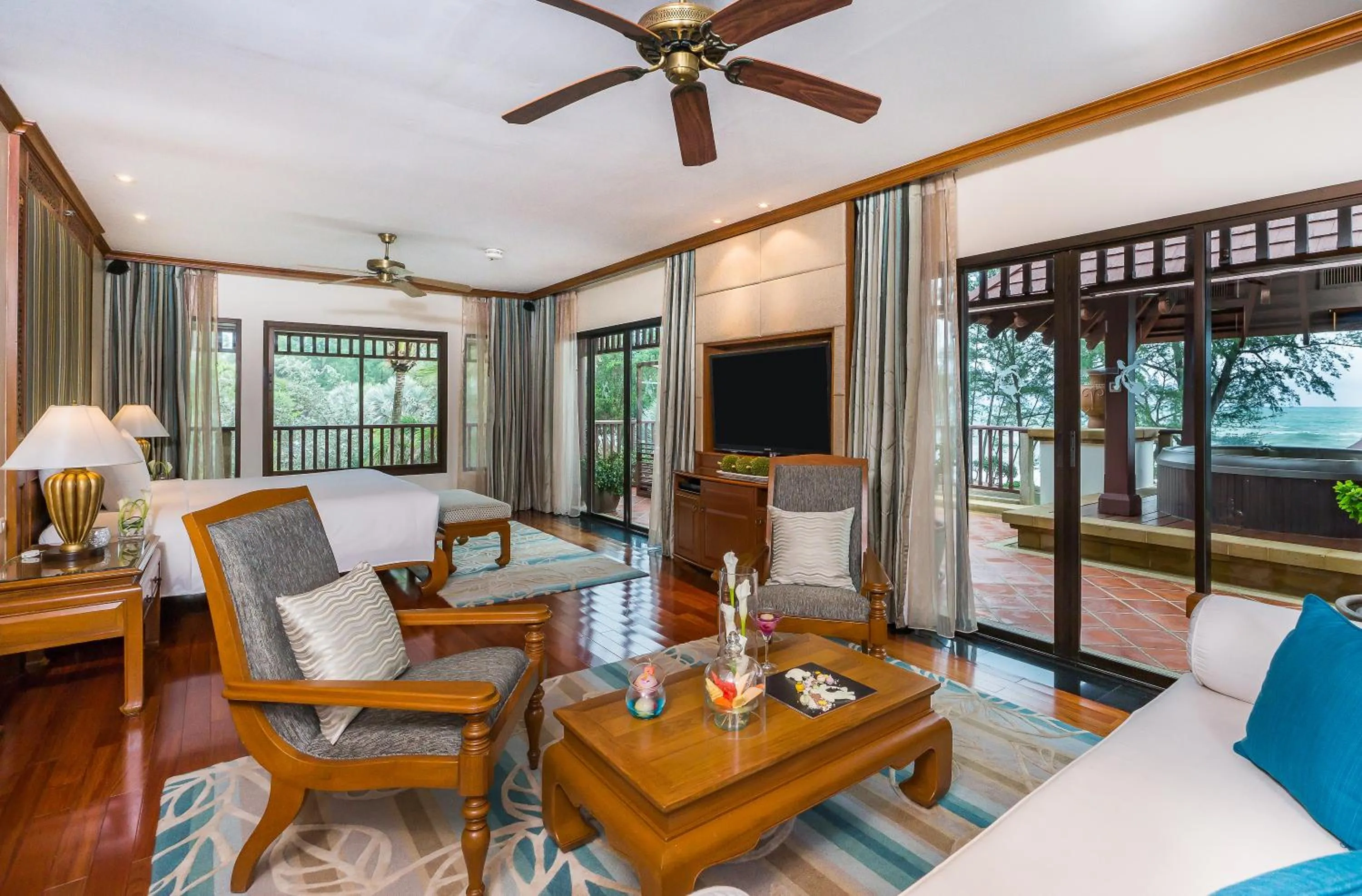 Living room in JW Marriott Phuket Resort and Spa