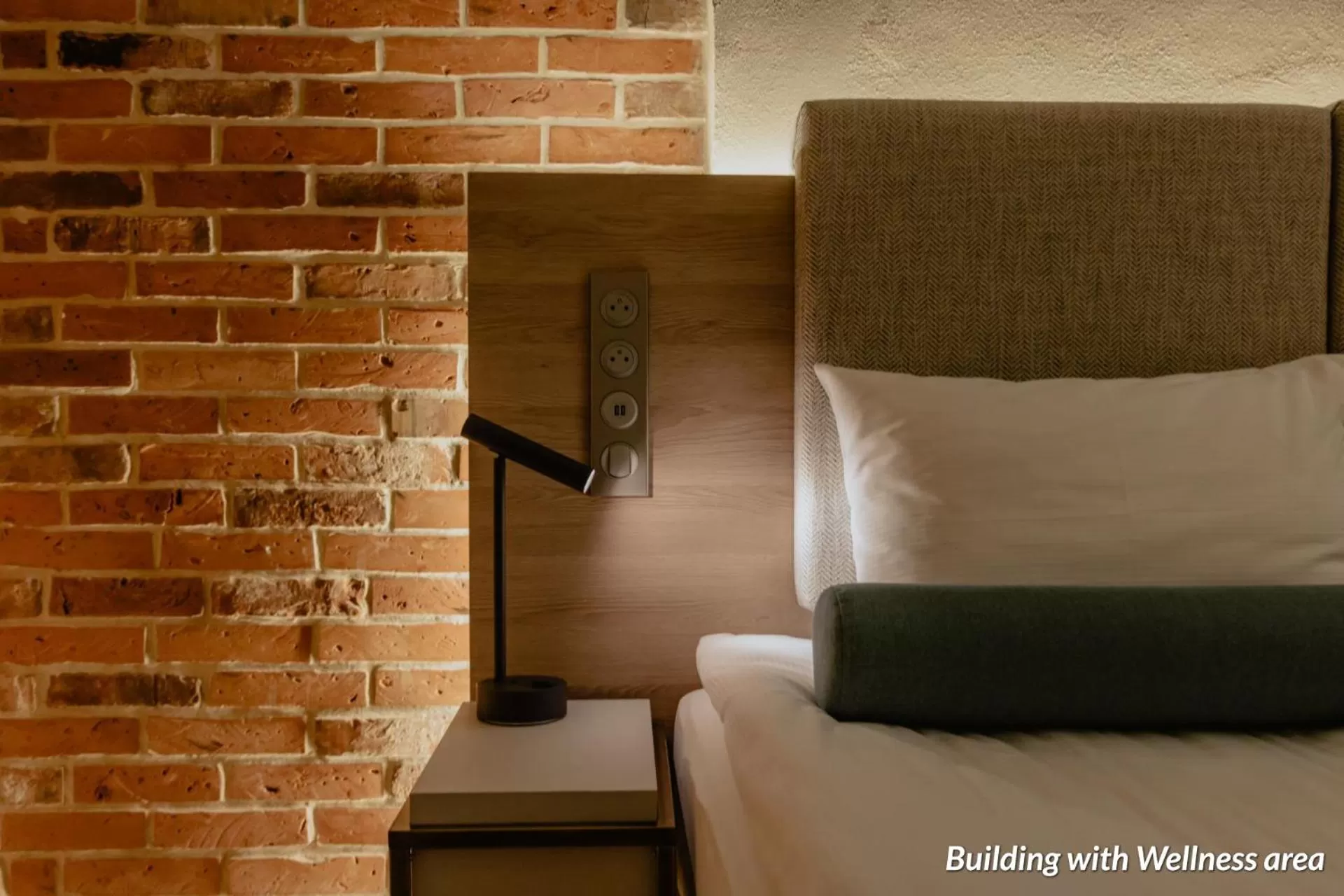 Bed in Hotel Spichrz