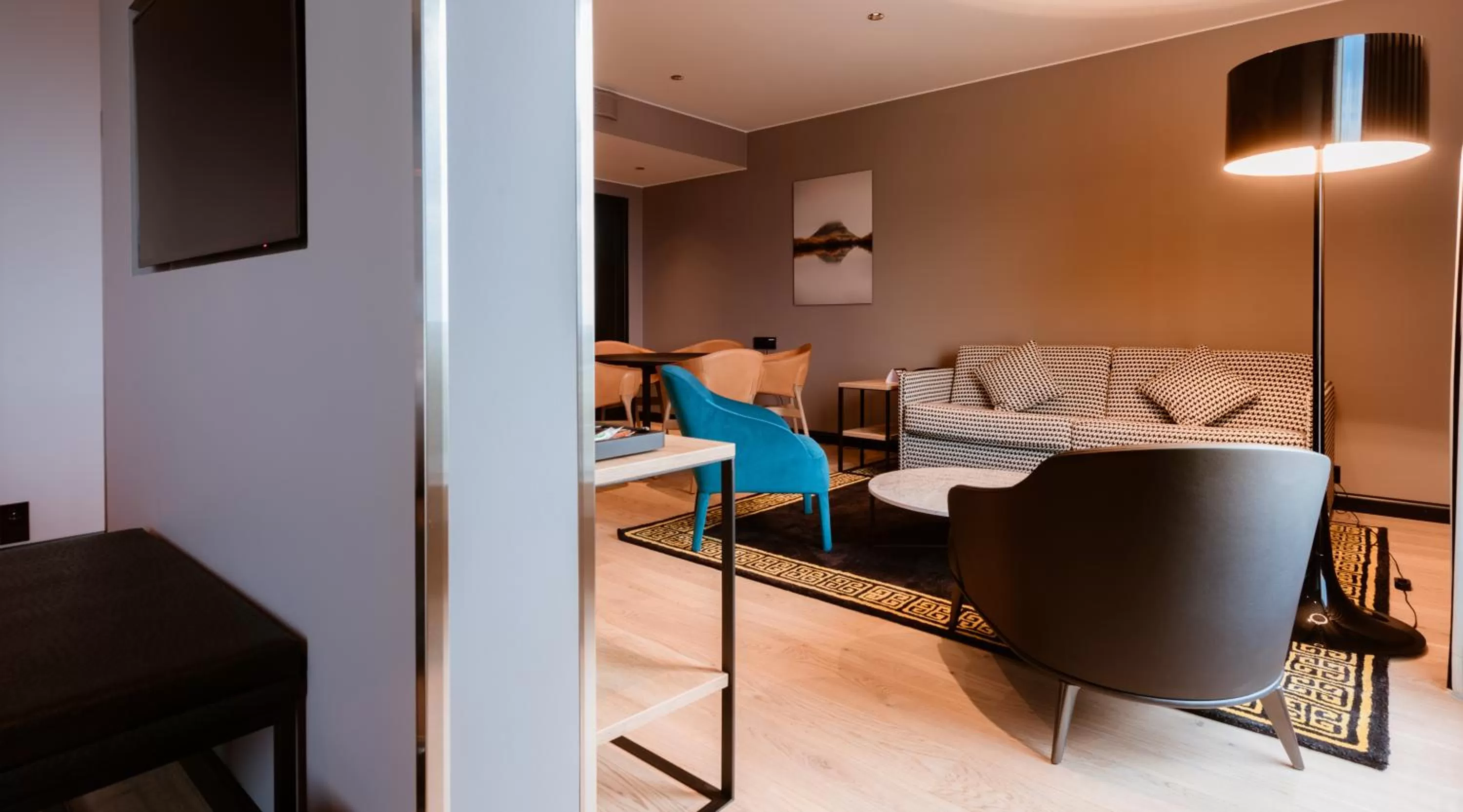 Living room in Clarion Hotel Aviapolis