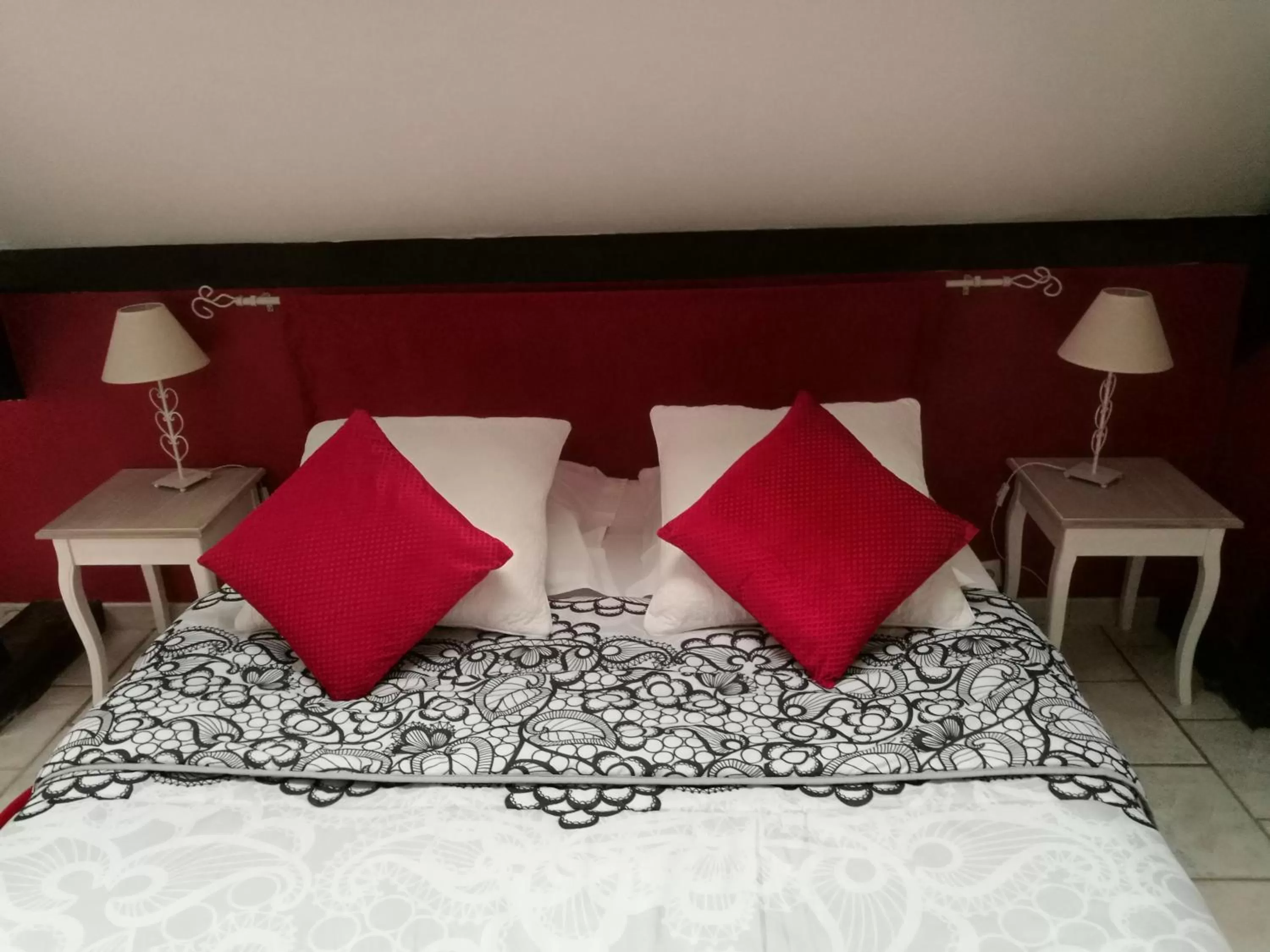 Bed in La Rose des Vents