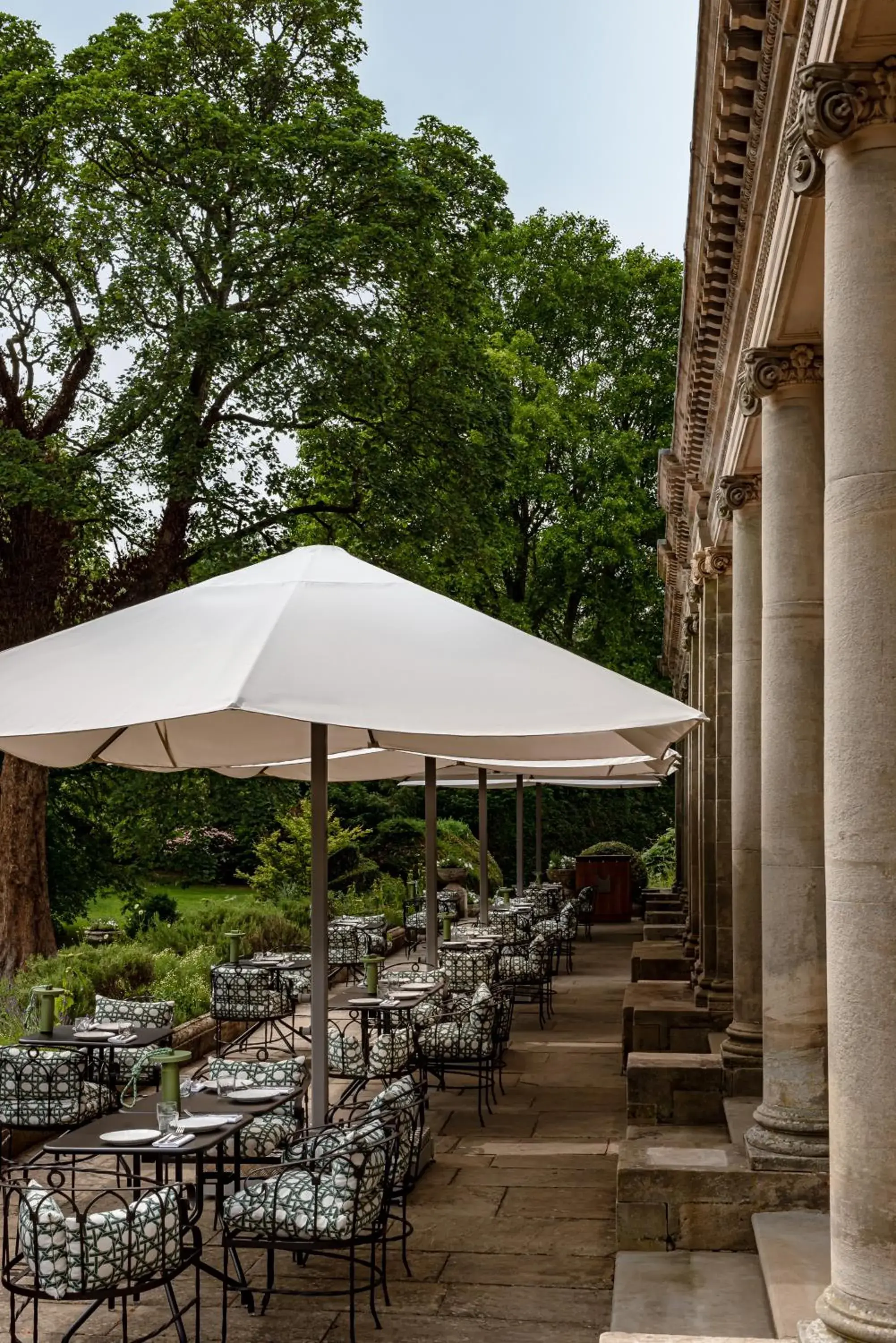 Balcony/Terrace in Cowley Manor Hotel