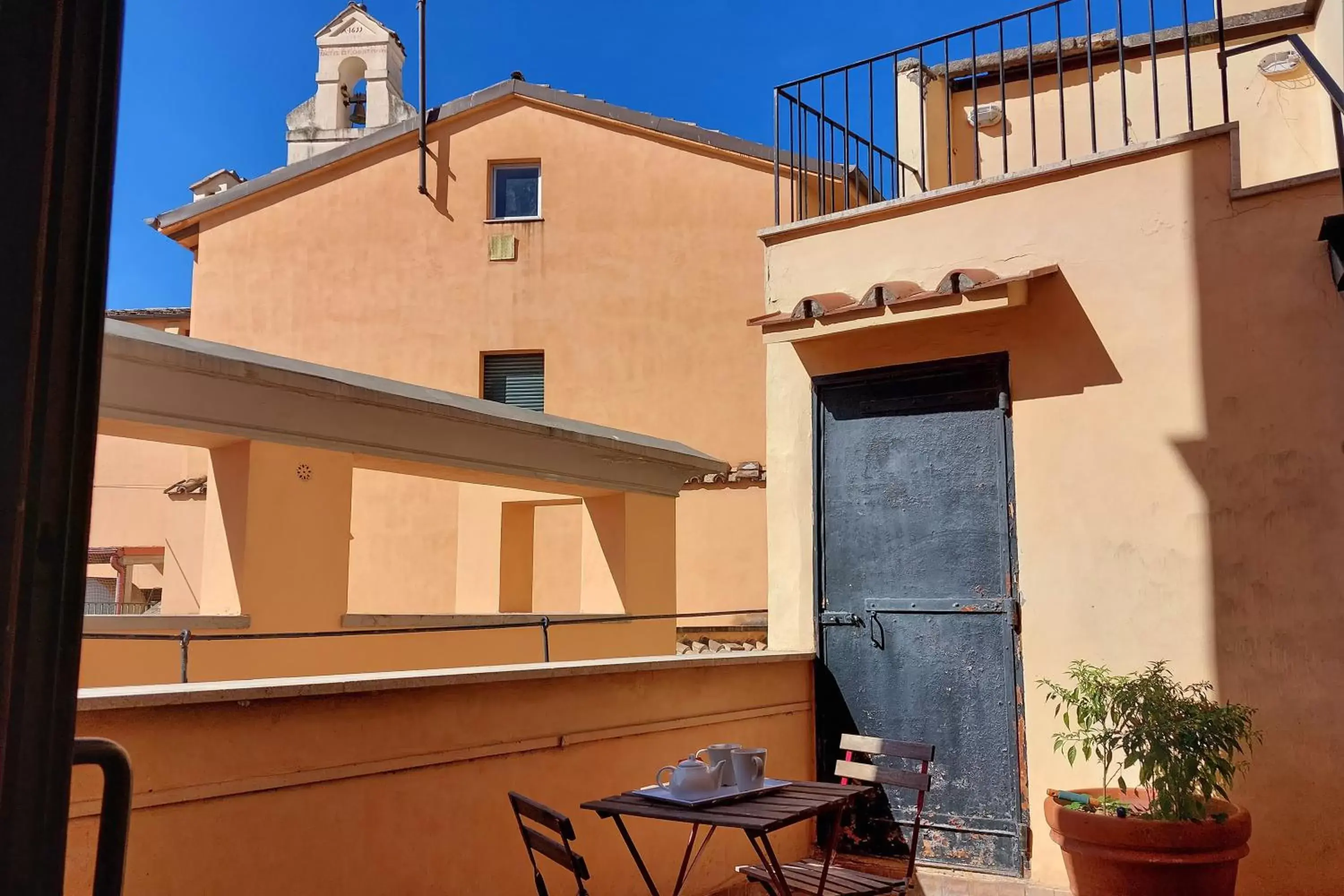 Balcony/Terrace, Property Building in Trevi Rome Suite
